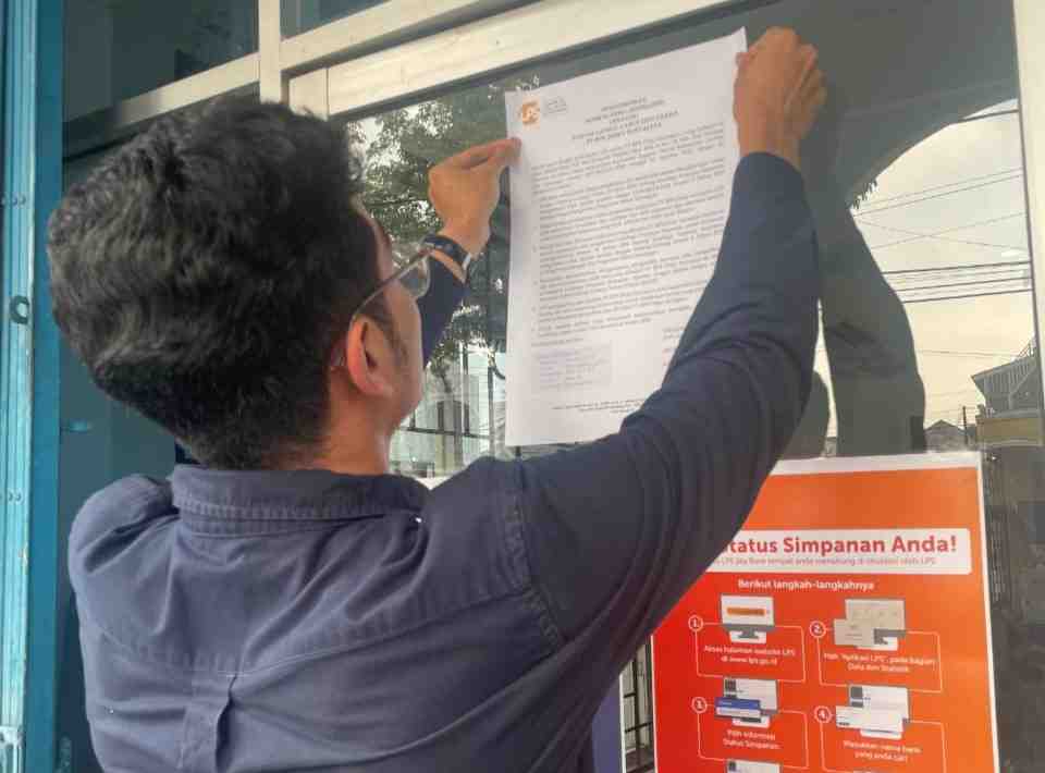 OJK Cabut Izin Usaha PT BPR Disky Surya Jaya