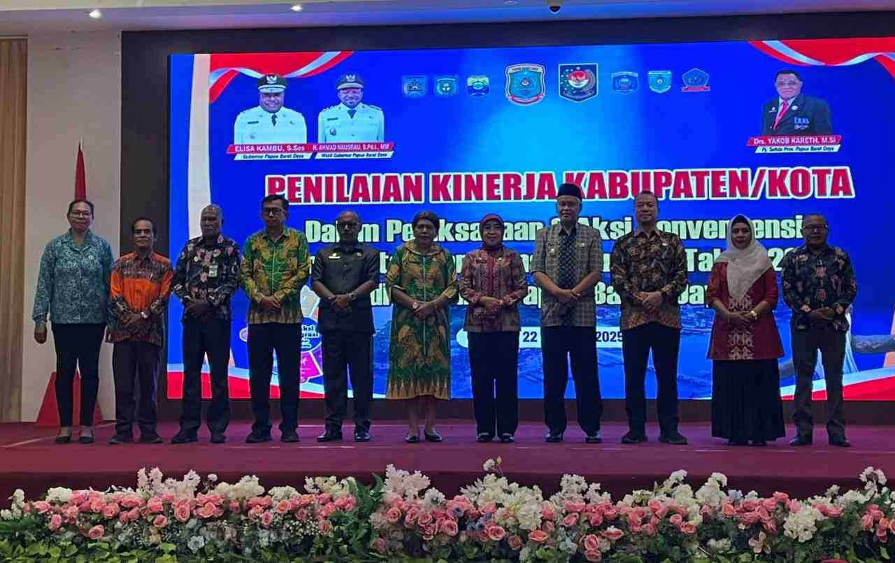 Pemprov Papua Barat Daya Evaluasi Kinerja Aksi Penurunan Stunting Daerah