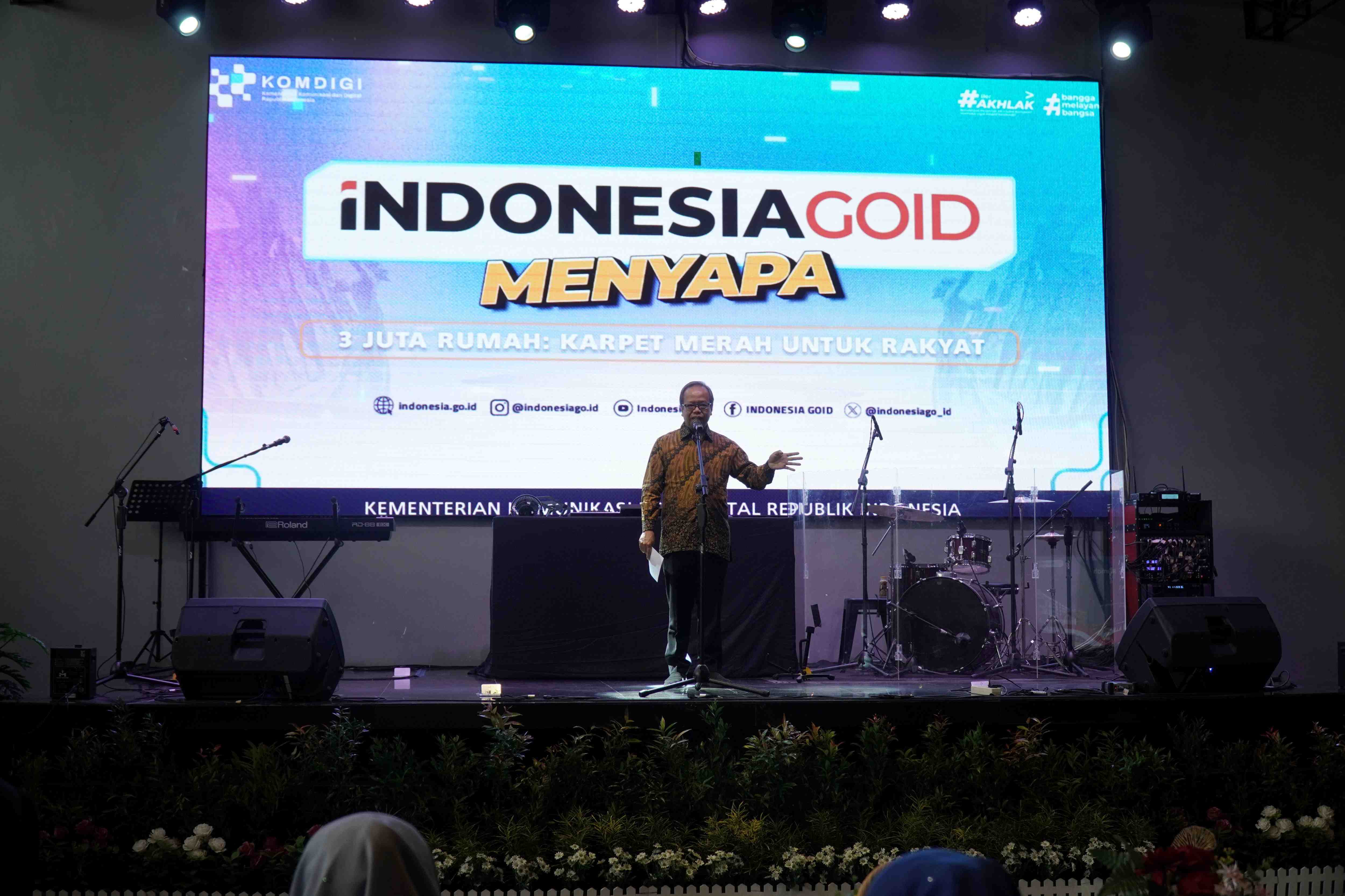 Kemkomdigi Gaungkan Tiga Juta Rumah untuk Rakyat Lewat IGID Menyapa
