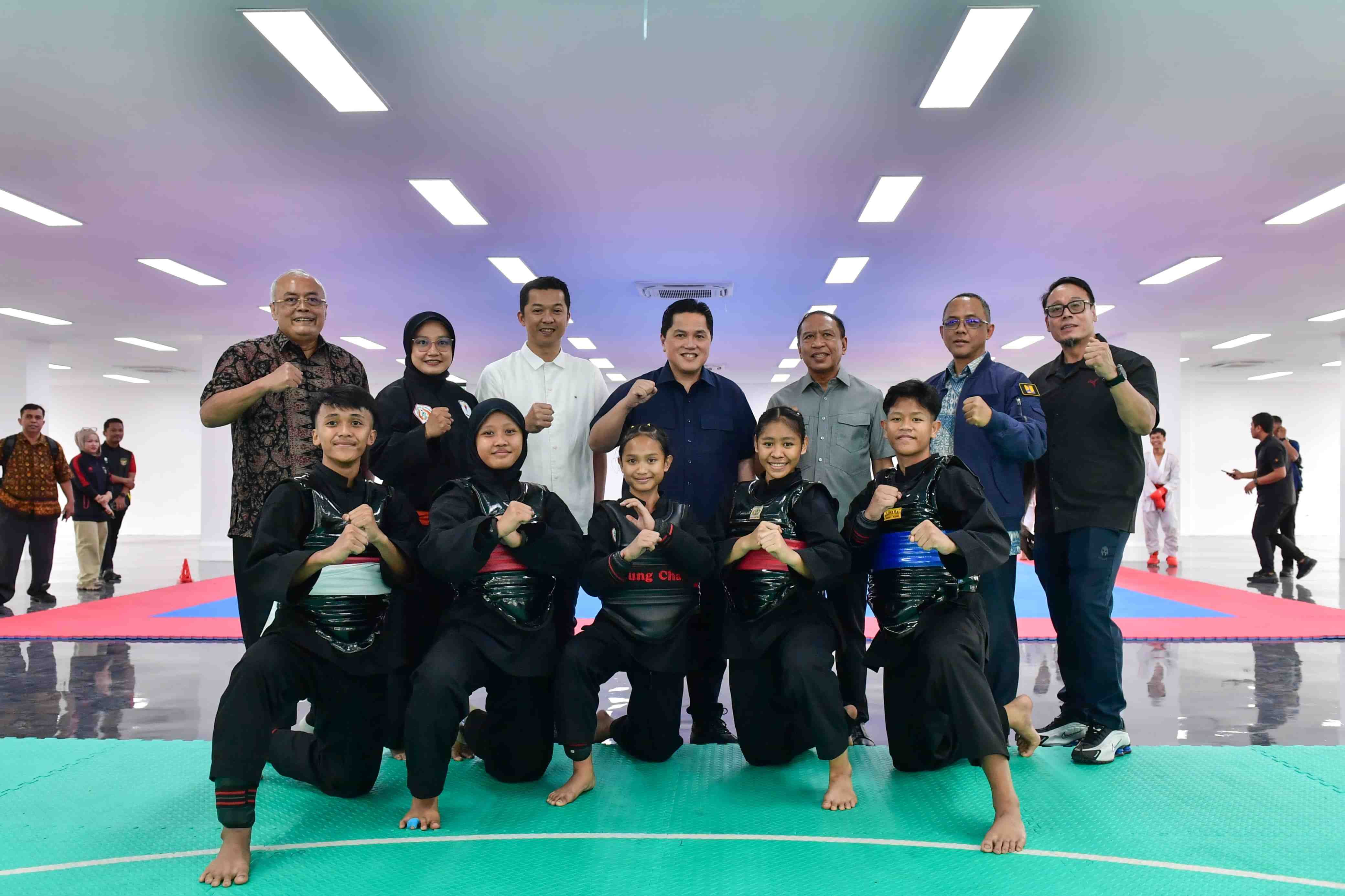 Tinjau CYESC, Menpora Erick: Atlet Muda Harus Punya Mimpi Juara Olimpiade