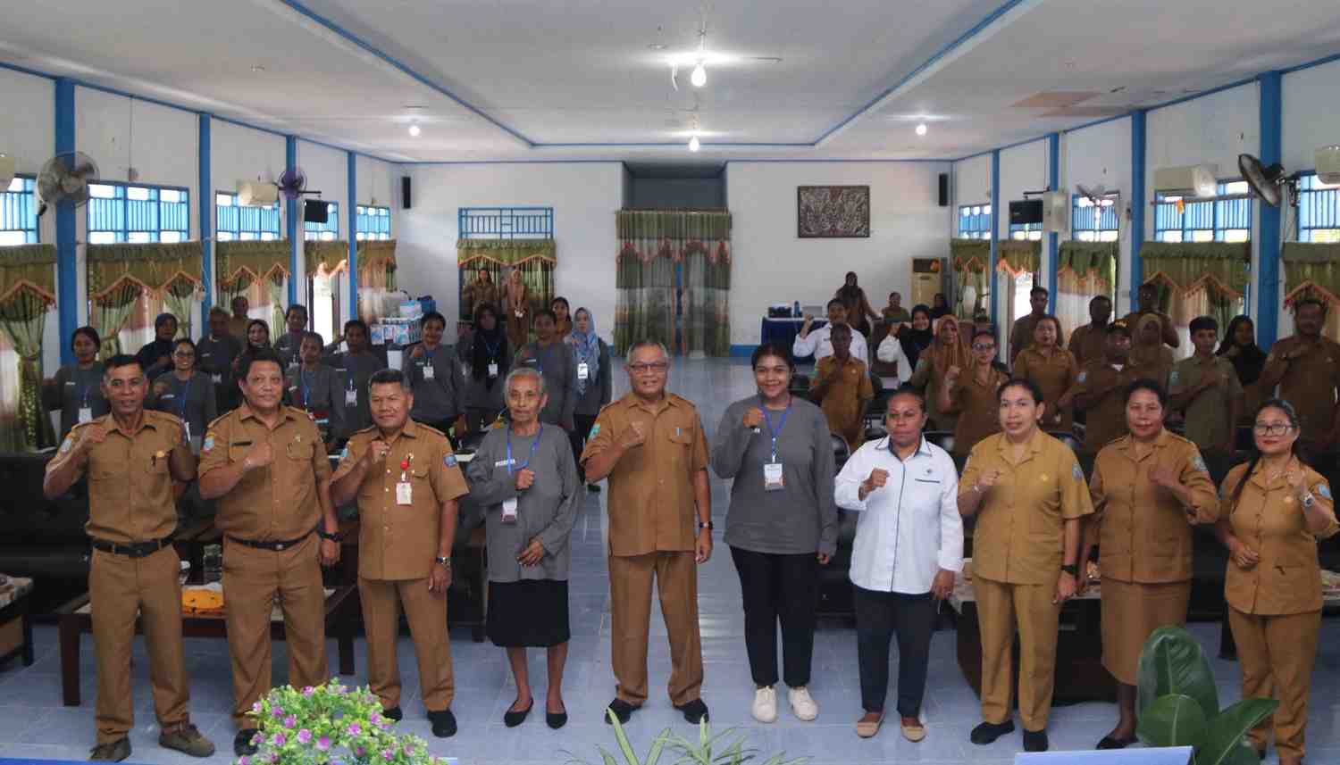 Dinas Koperasi dan UKM Raja Ampat Tingkatkan Keterampilan Menjahit Pelaku UMKM OAP