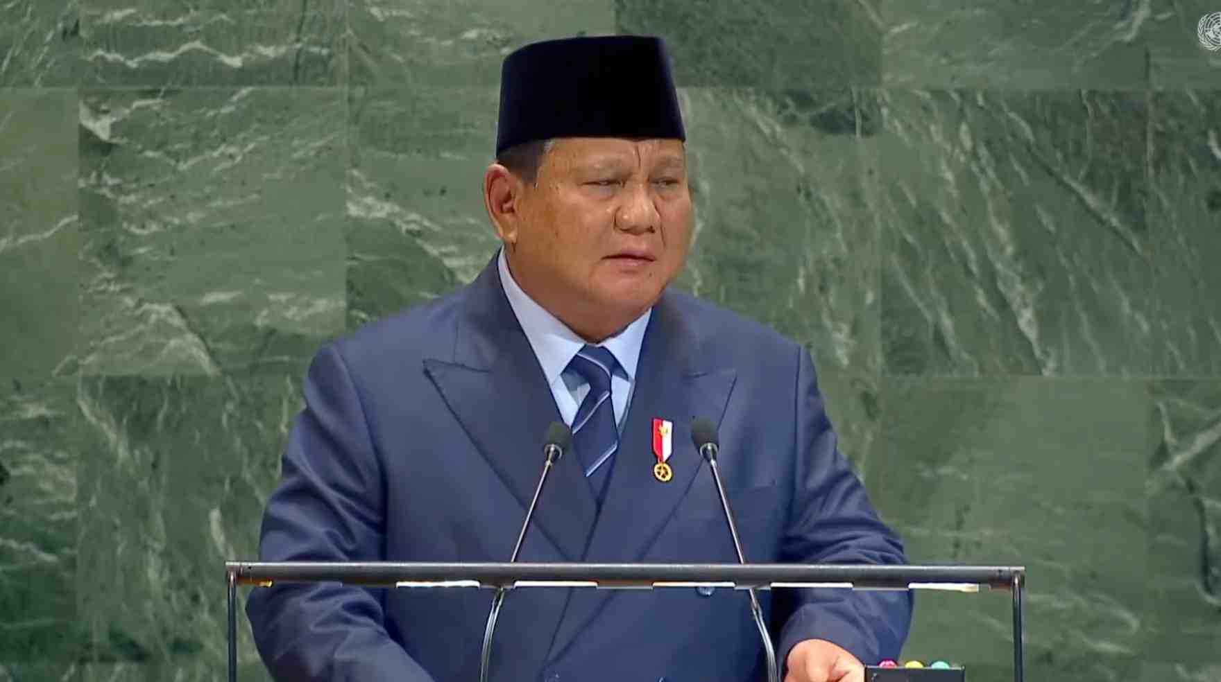 Presiden Prabowo di PBB: Indonesia Siap Kirim Pasukan Perdamaian ke Gaza