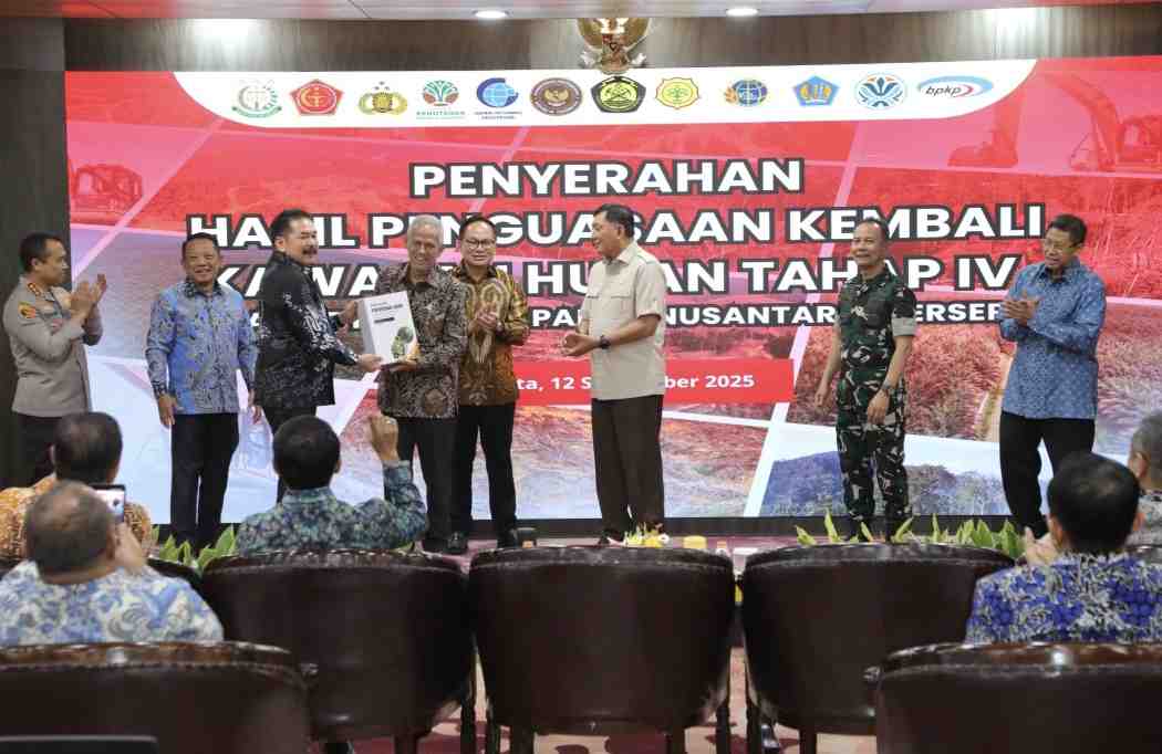 Satgas PKH Rebut kembali 674 Ribu Hektare Kawasan Hutan