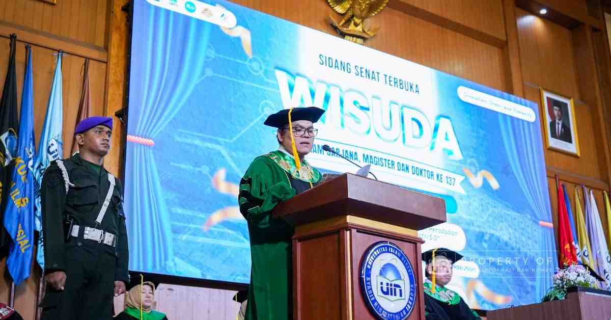 Rektor UIN Syarif Hidayatullah Ajak Sivitas Akademika dan Masyarakat Perkuat Ikatan Kebangsaan