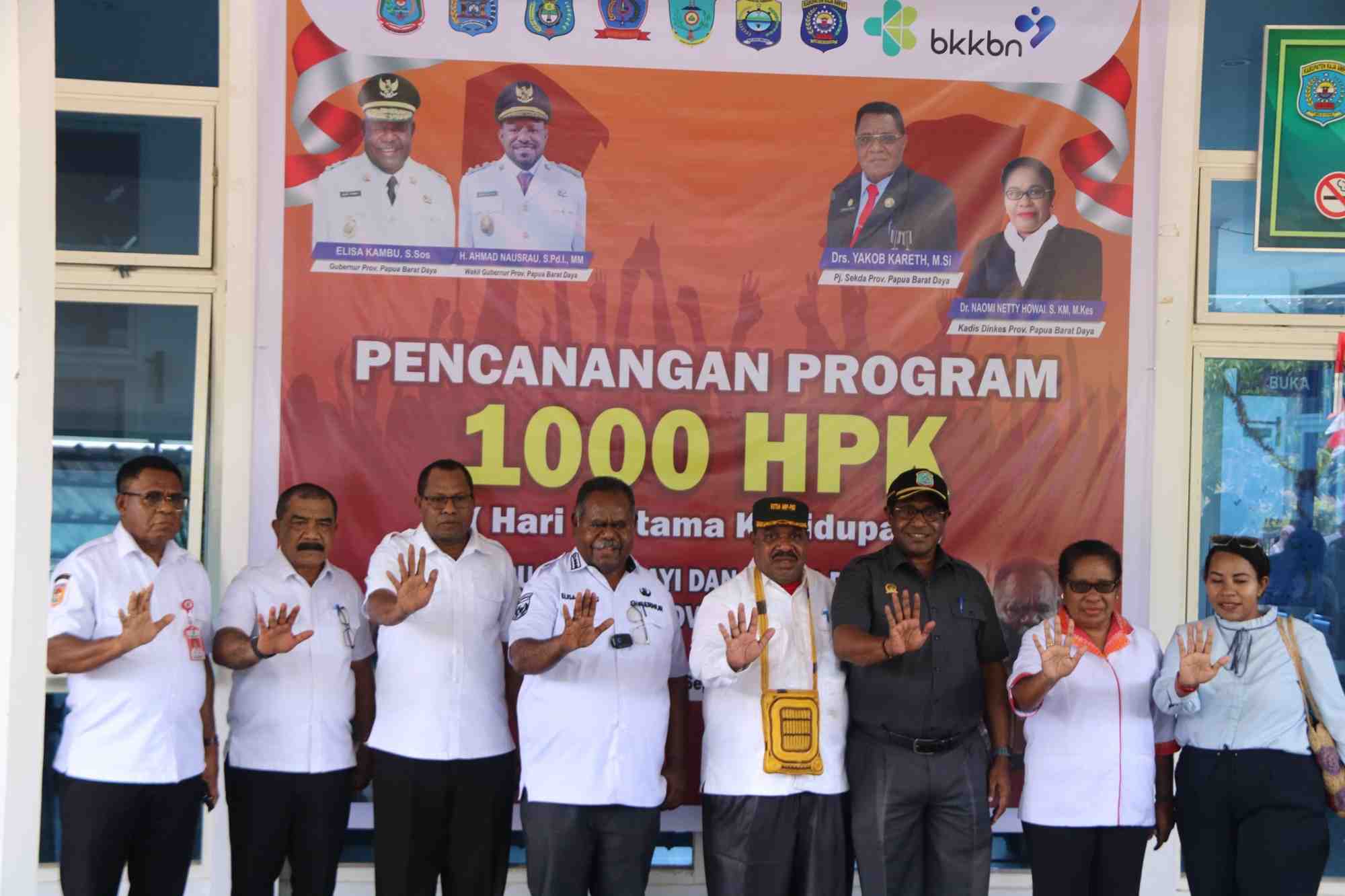 Gubernur Papua Barat Daya Canangkan Program 1000 Hari Pertama Kehidupan di Raja Ampat