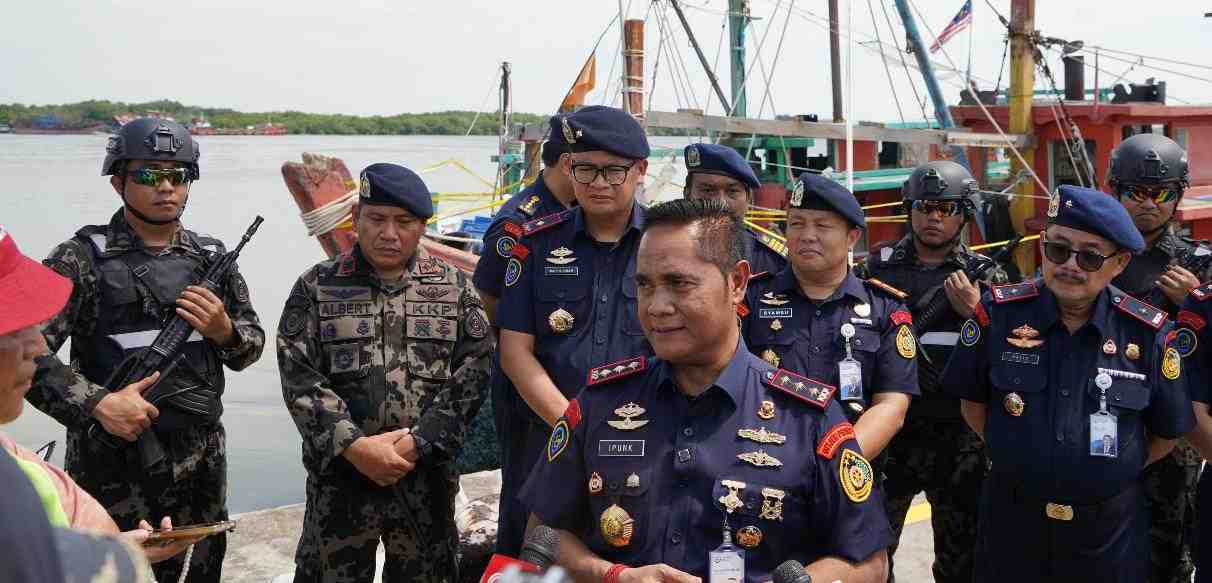 KKP Ungkap Kronologi Pembakaran Speedboat di Sumbar