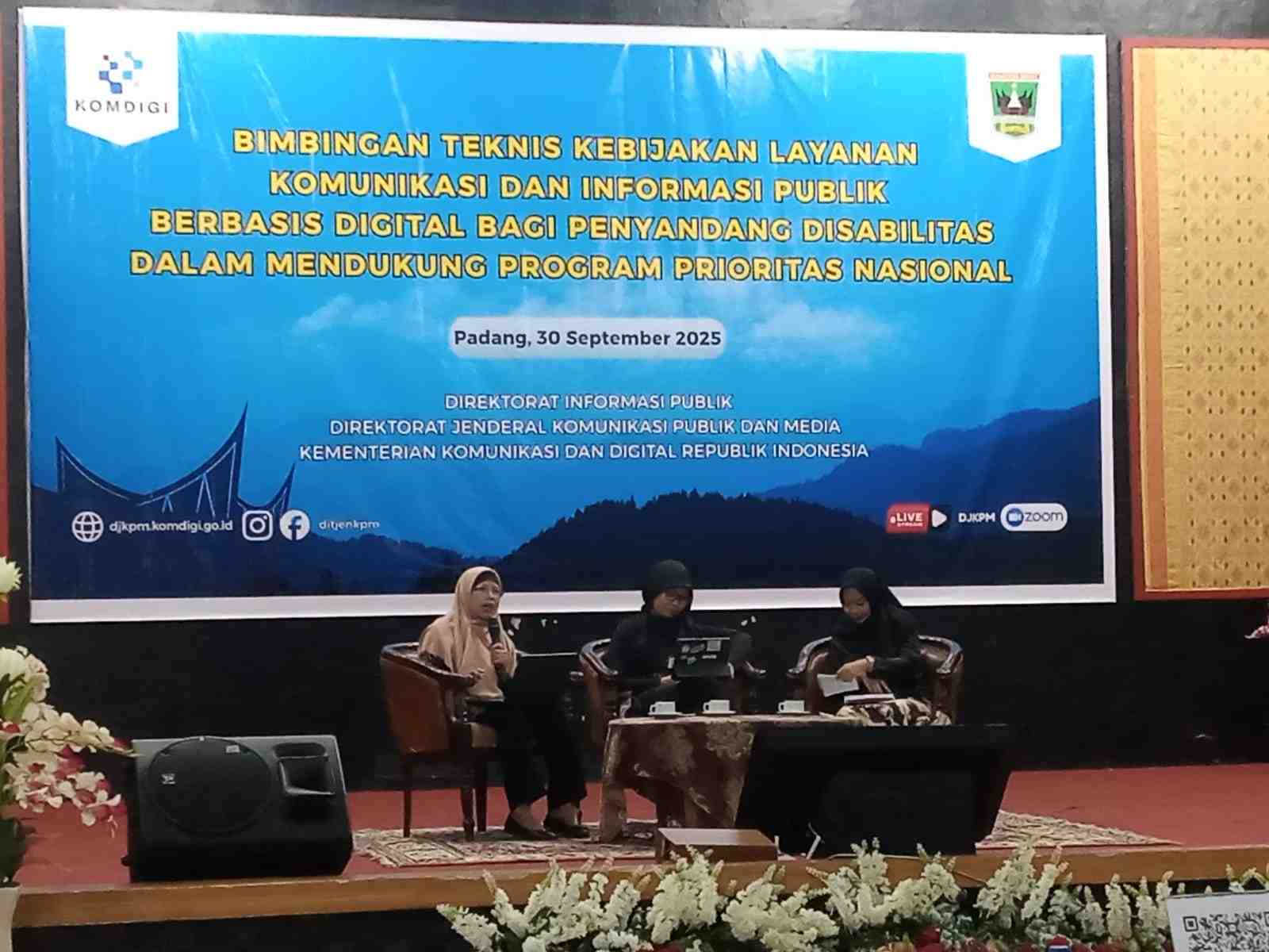 Kemkomdigi Perkuat Layanan Informasi Publik Digital Ramah Disabilitas