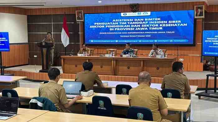 Pemprov Jatim dan BSSN Perkuat Ketahanan Siber di Sektor Pendidikan dan Kesehatan