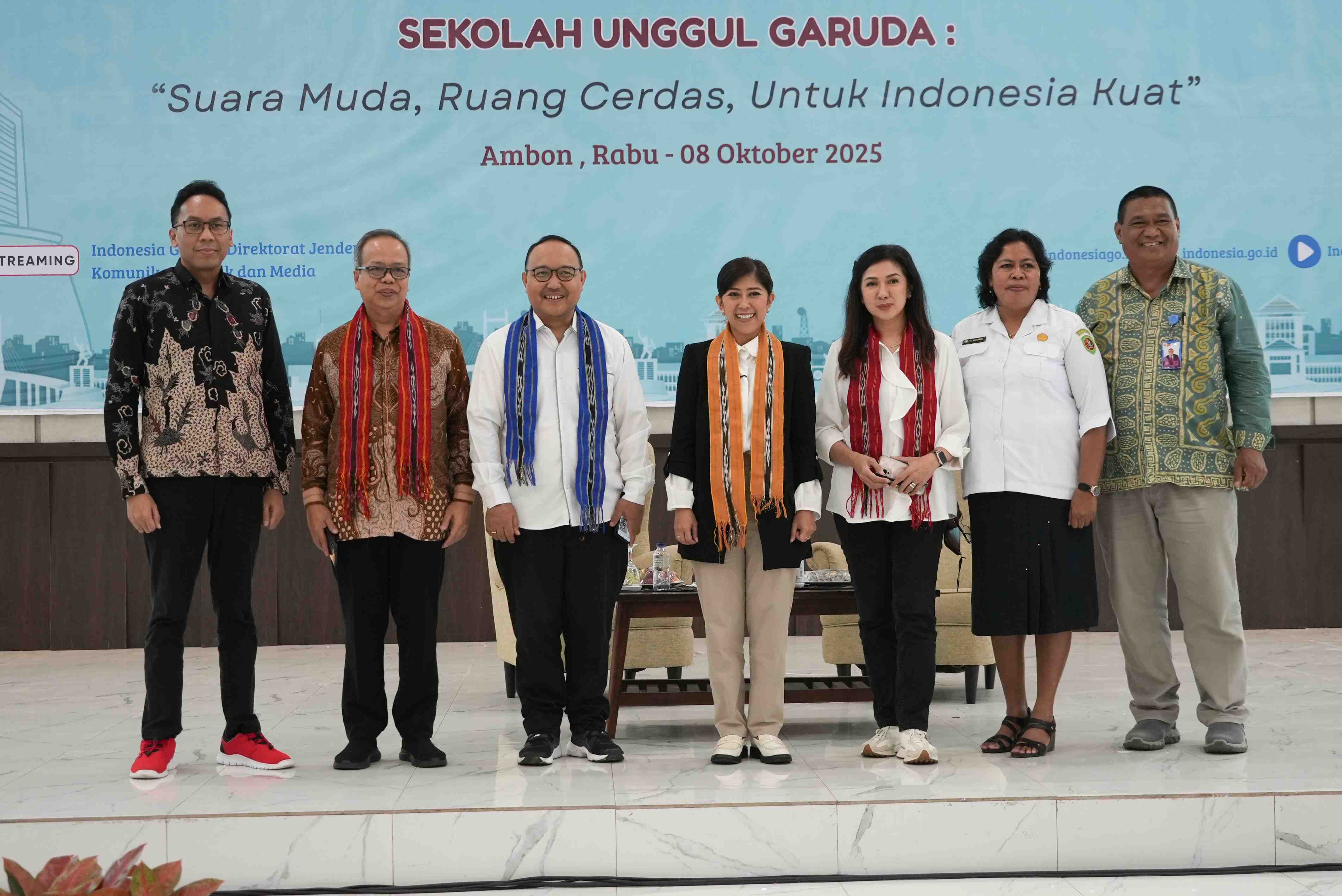 Menkomdigi Meutya Hafid: Sekolah Garuda Jadi Langkah Strategis Siapkan SDM Unggul dan Berkarakter di Maluku