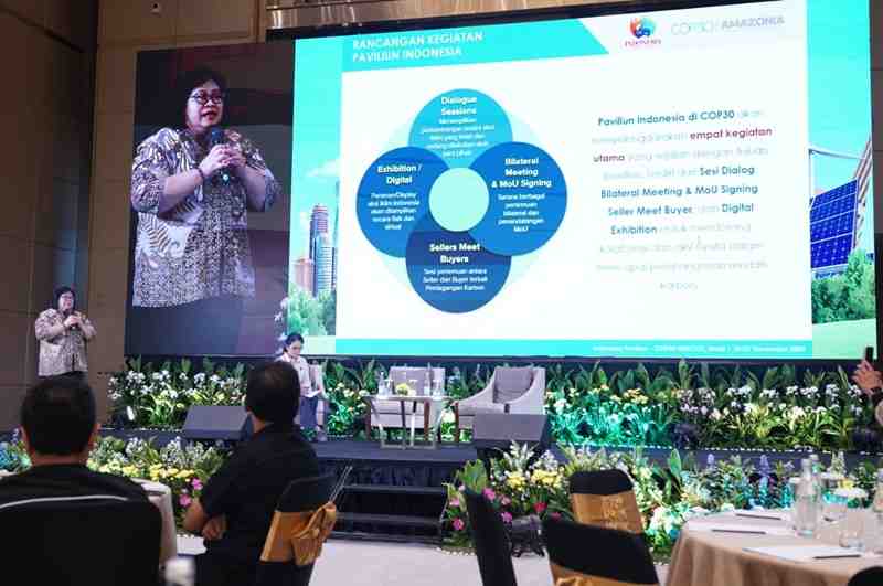 Indonesia Tawarkan Potensi Karbon Berintegritas Tinggi di COP30 Brasil