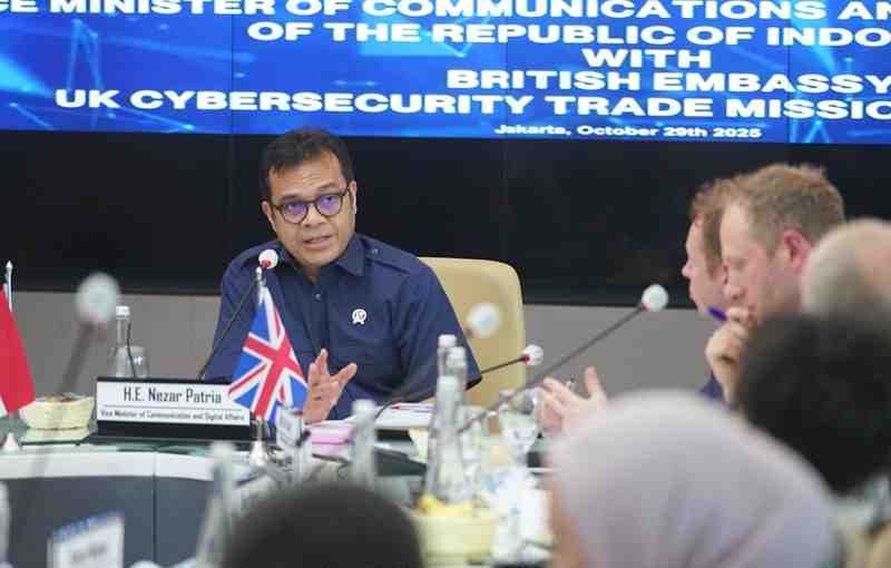 Indonesia-Inggris Sepakat Perkuat Kolaborasi di Bidang Keamanan Siber