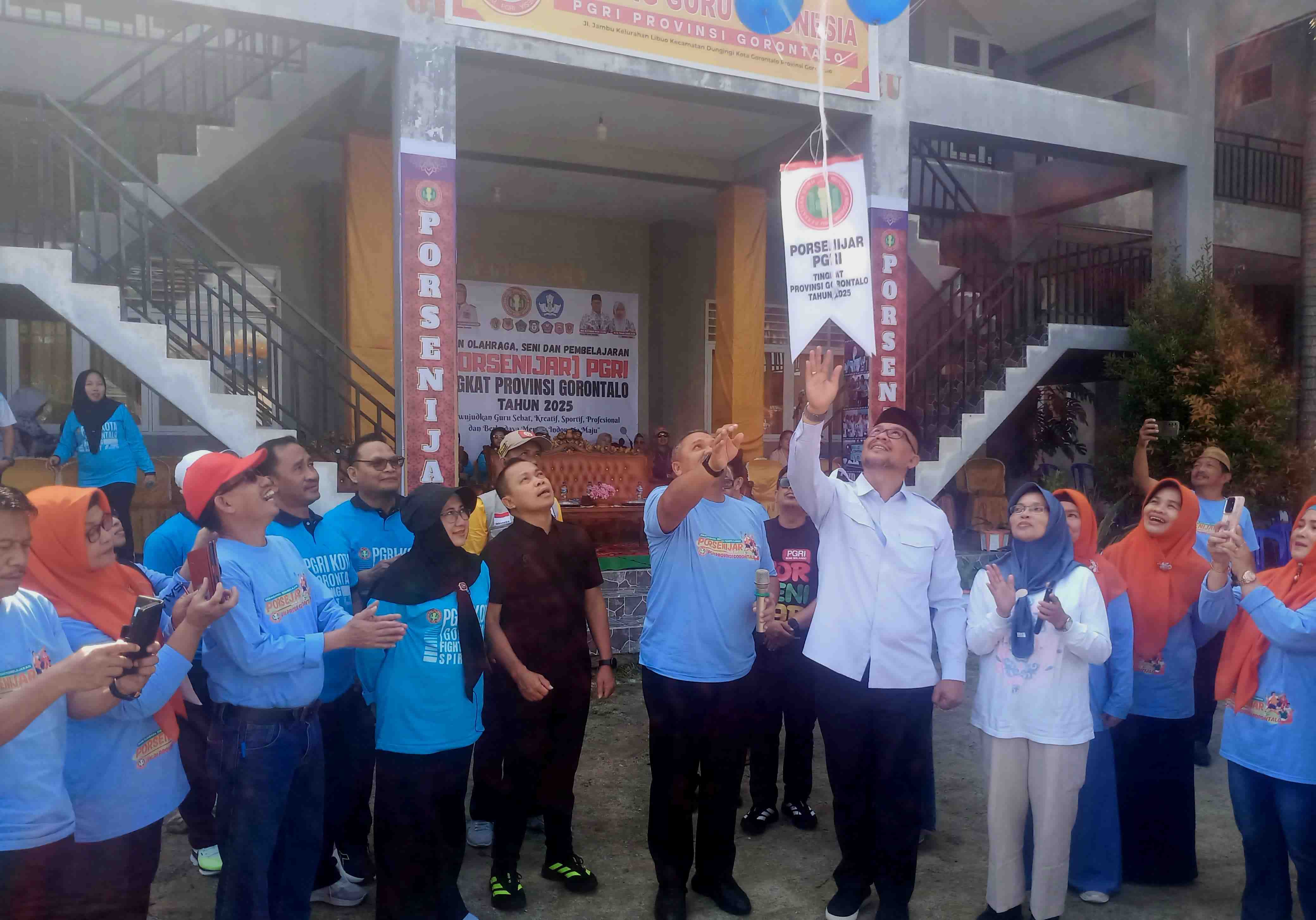 Porsenijar PGRI Gorontalo 2025: Wujudkan Guru Sehat, Kreatif, dan Berbudaya
