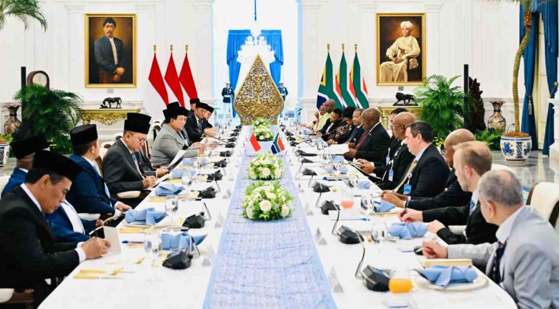 Kunjungan Presiden Ramaphosa Tonggak Baru Kemitraan Strategis Indonesia-Afrika Selatan