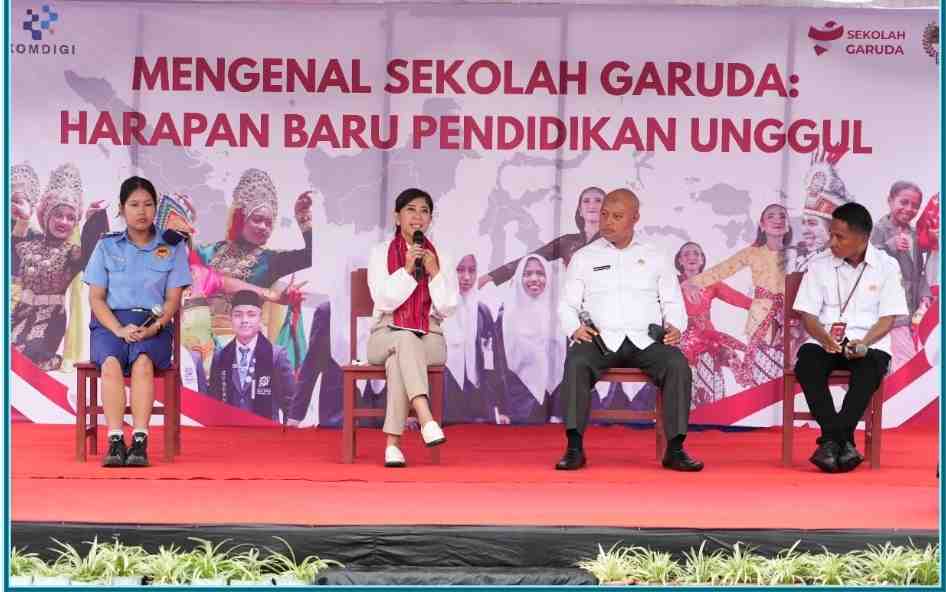 [SIARAN PERS] Sekolah Unggul Garuda Hadir di Ambon, Menkomdigi: Siswa Maluku Siap Go Global
