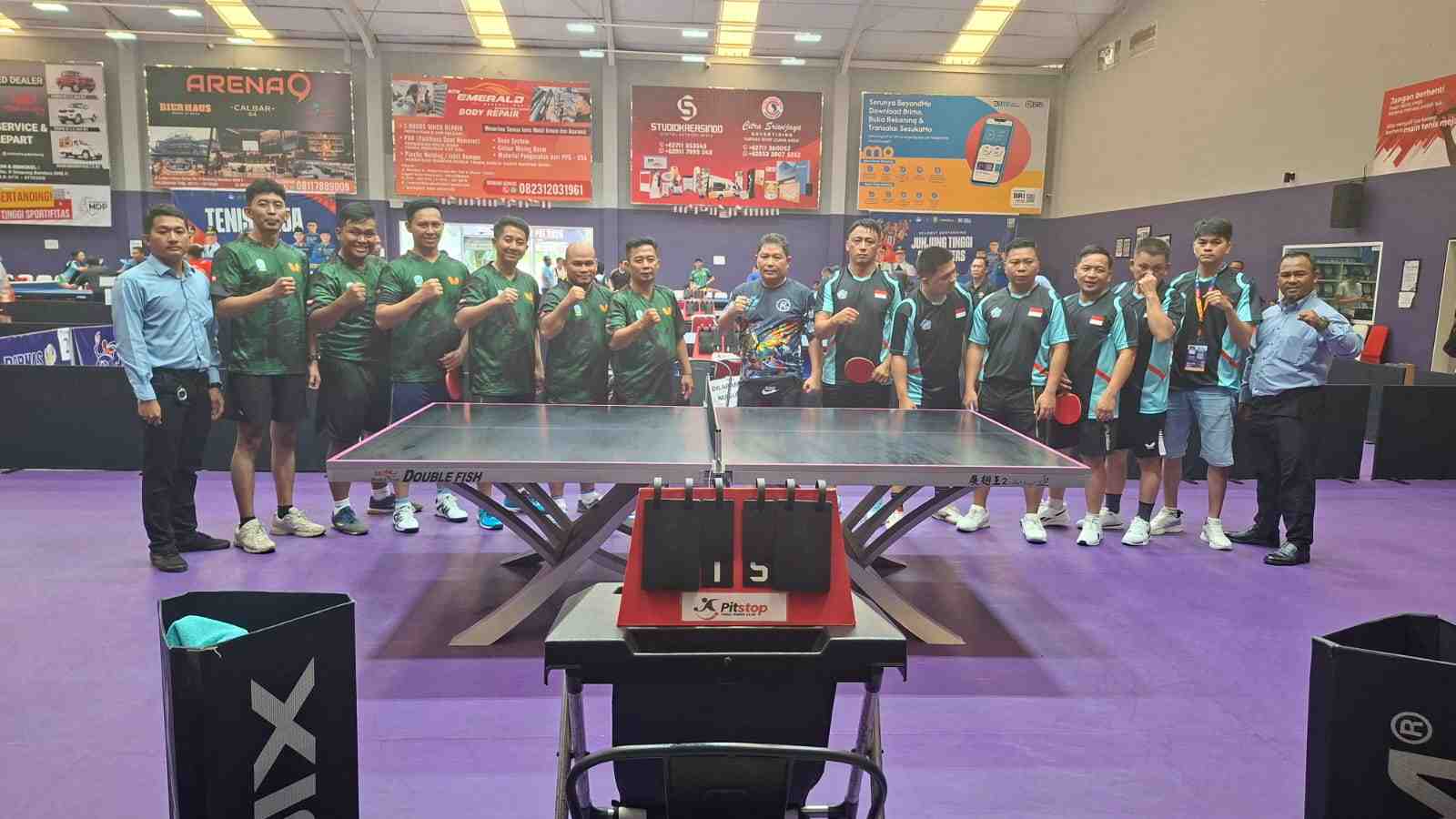 12 Atlet Tenis Meja Jatim Siap Berlaga di PORNAS XVII KORPRI 2025 di Sumatra Selatan