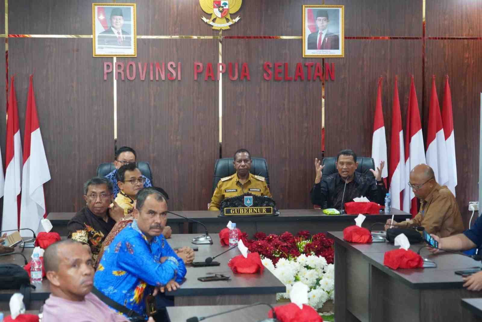 Pascagangguan Kabel Laut, Papua Selatan dan Telkom Cari Solusi Total Infrastruktur Internet