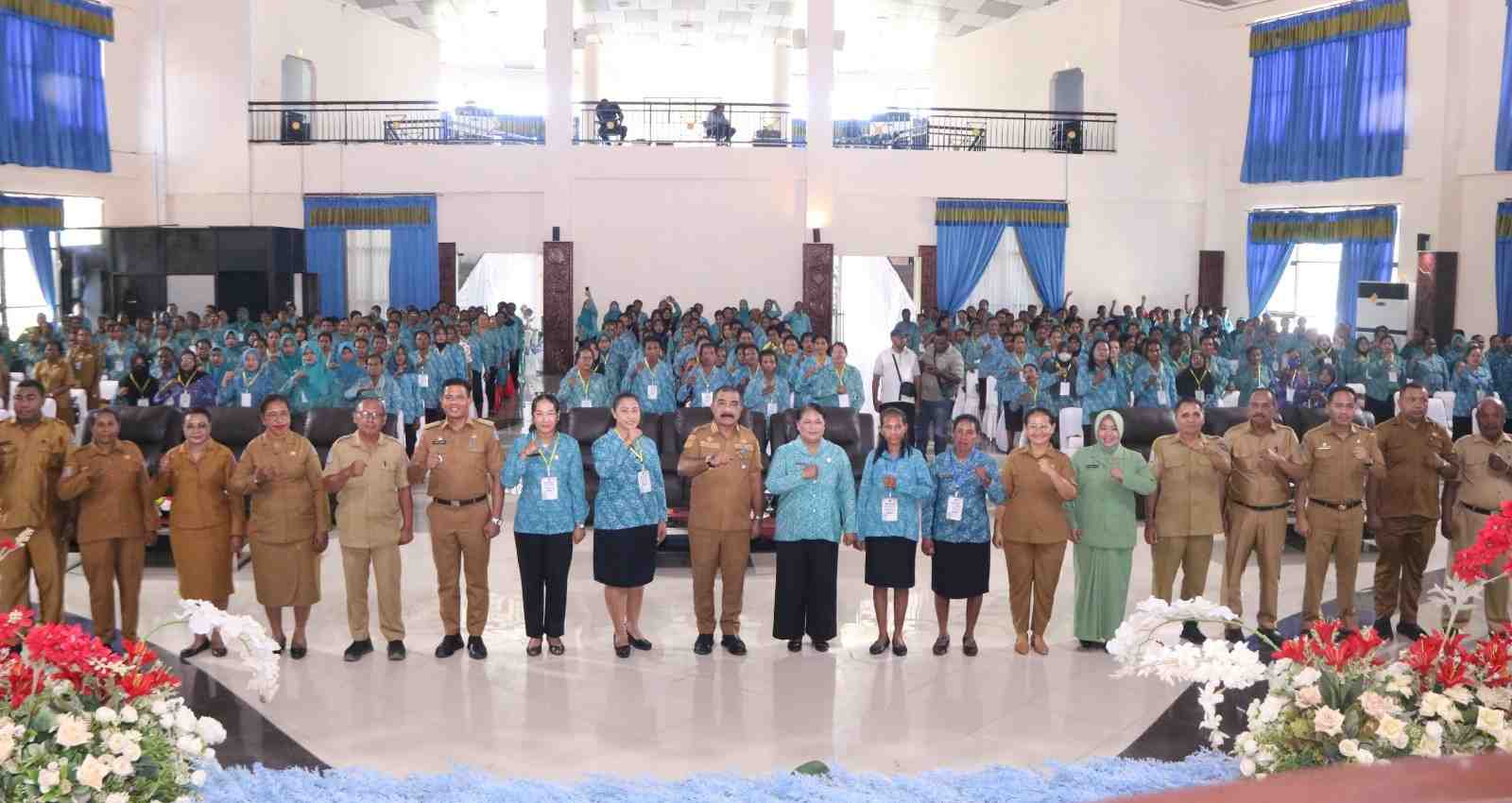 Wabup Raja Ampat Buka Temu Kader PKK 2025, Dorong Penguatan Peran Perempuan dalam Pembangunan