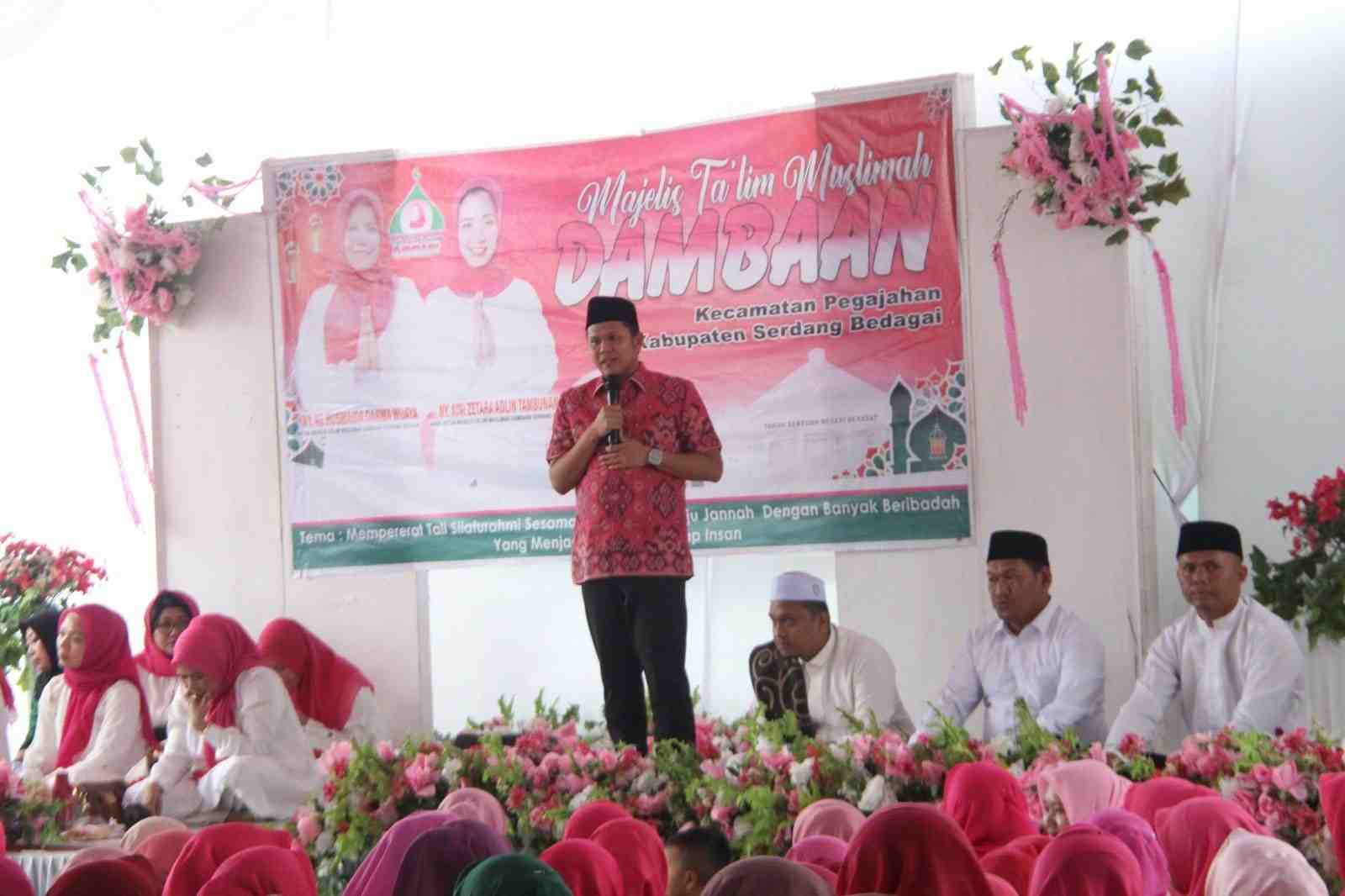 Wabup Sergai Ingatkan Warga Waspada Banjir dan Tiga Ancaman Keluarga