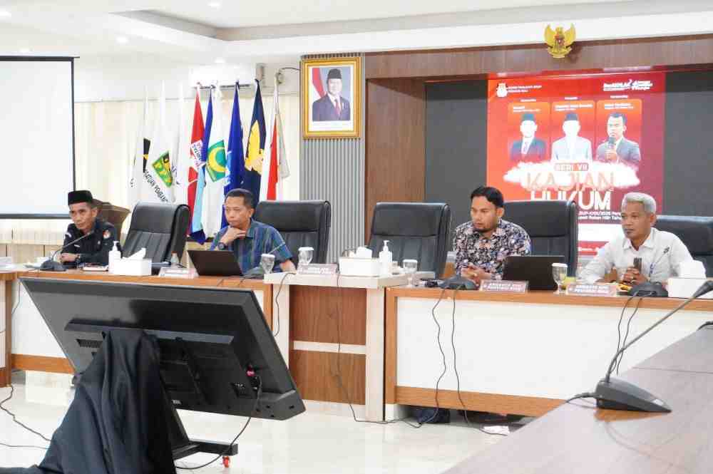 Putusan MK Jadi Cermin Evaluasi Penyelenggara Pemilu, KPU Riau Gelar Kajian Hukum