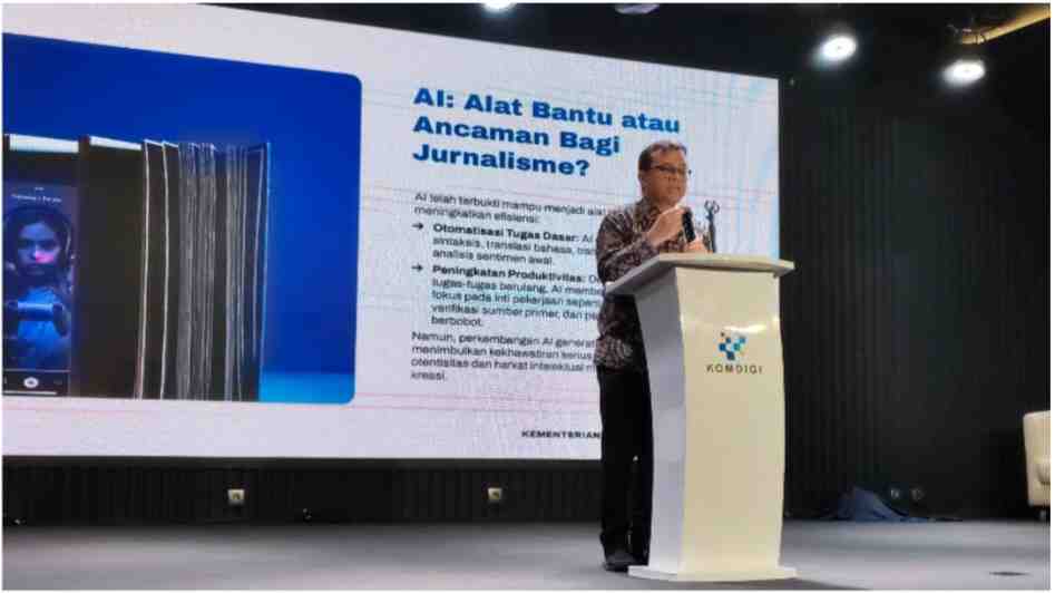 [SIARAN PERS] Komdigi Tegaskan Etika dan Regulasi AI sebagai Pilar Kerja Redaksi Modern