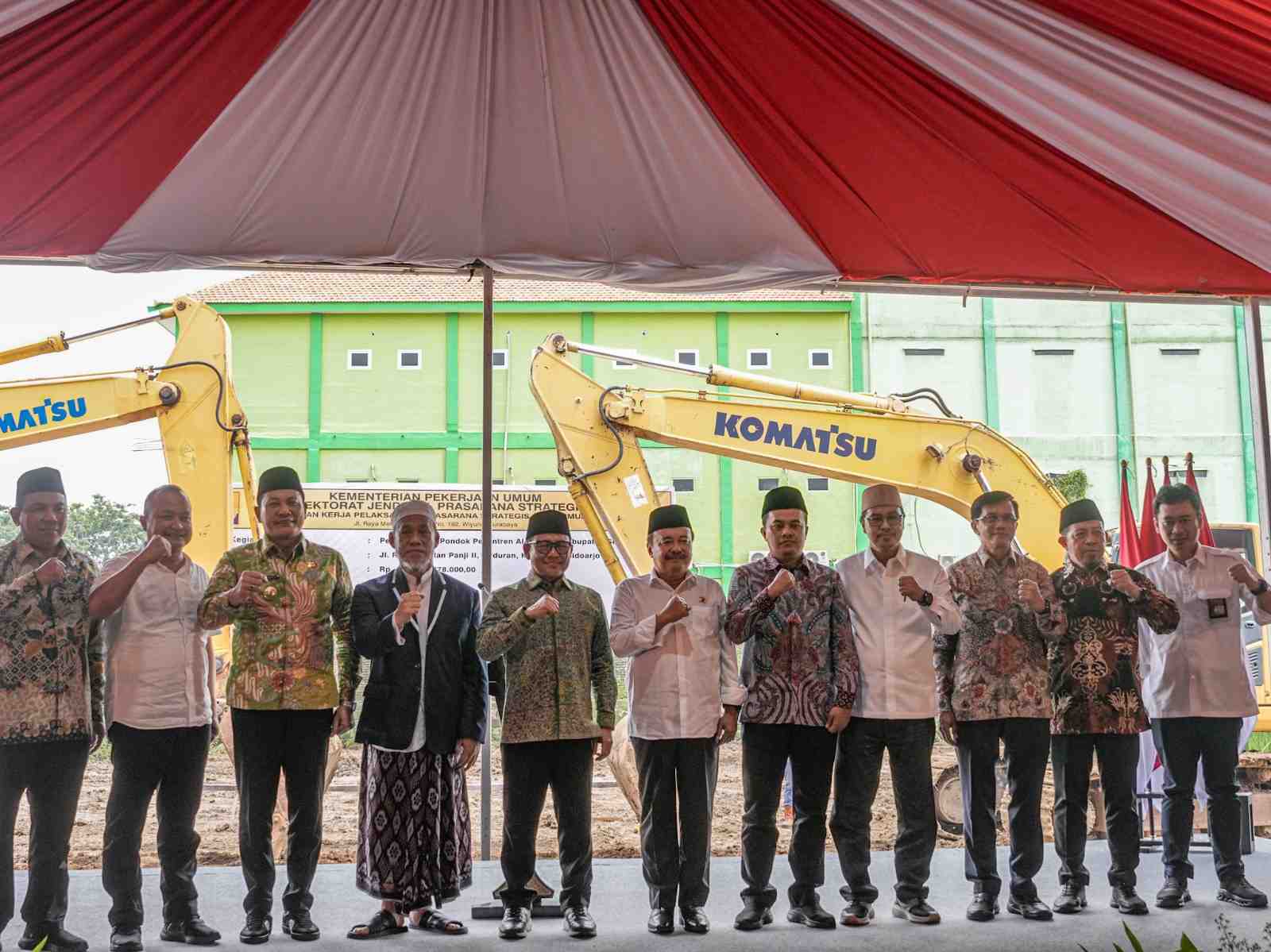 Menko PM: Grounbreaking Al-Khoziny, Momentum Transformasi Pesantren Berkualitas