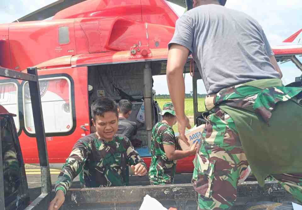Operasi Udara BNPB Jangkau Wilayah Terisolasi di Tapanuli Tengah