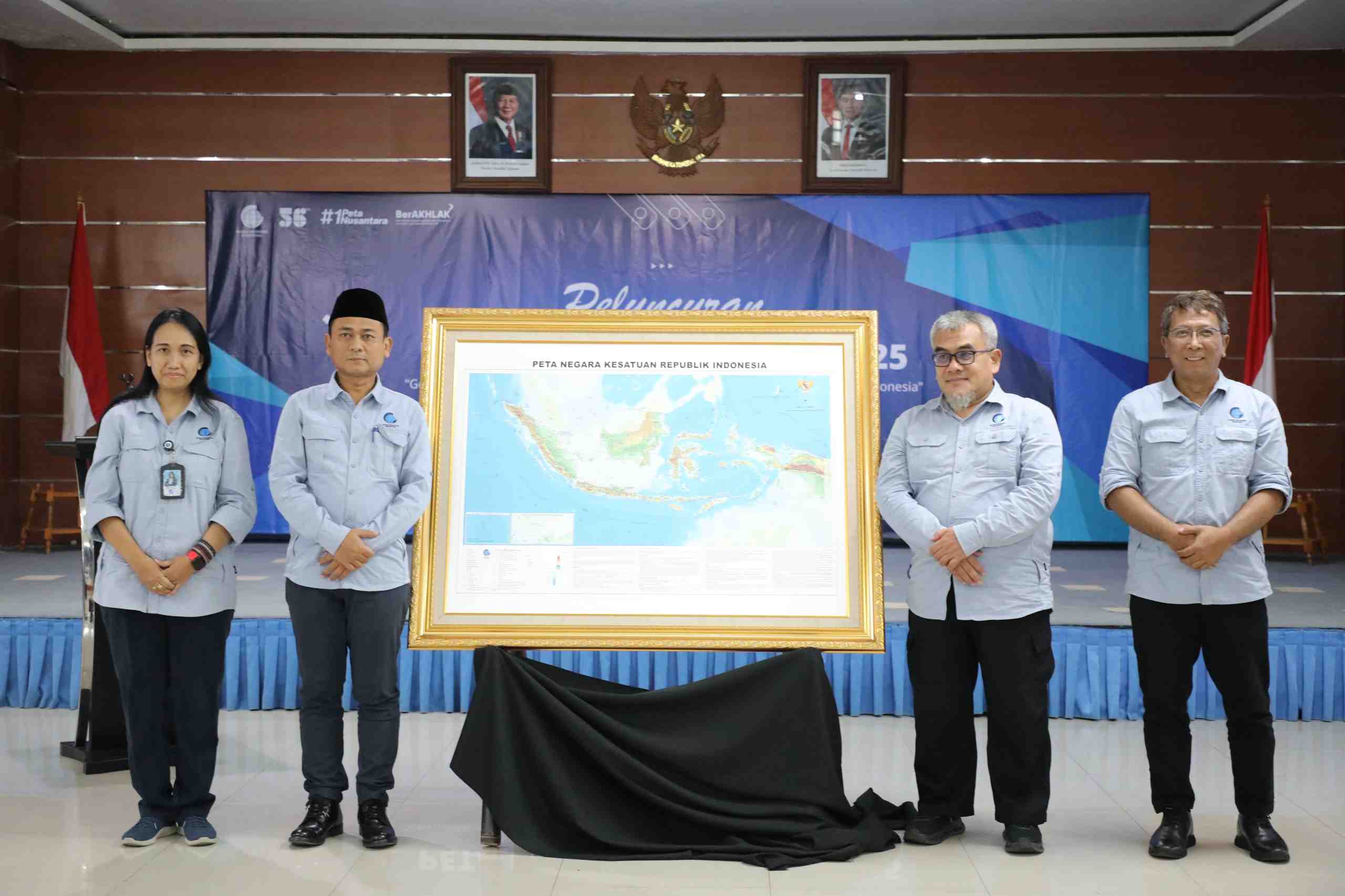 BIG Luncurkan Peta NKRI Edisi 2025, Pertegas Batas Wilayah dan Arah Pembangunan Nasional