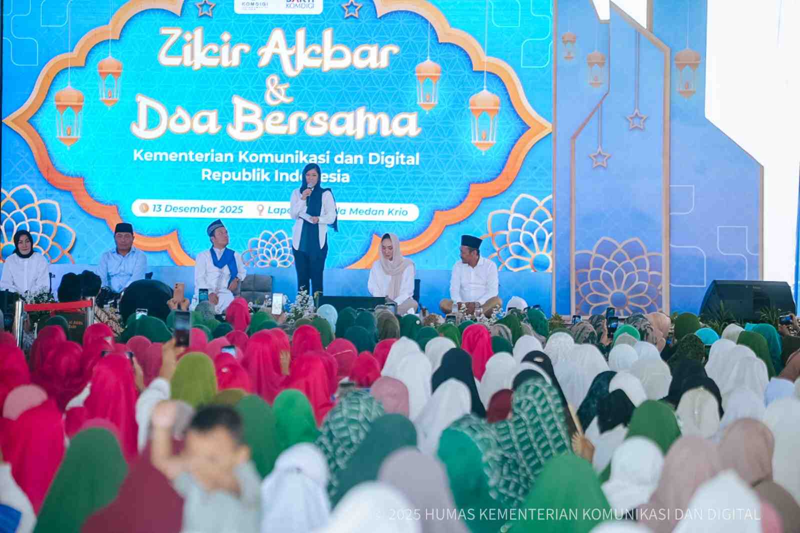 [Siaran Pers] Kemkomdigi Salurkan 6,5 Ton Paket Sembako di Wilayah Paling Terdampak Bencana Banjir Deli Serdang