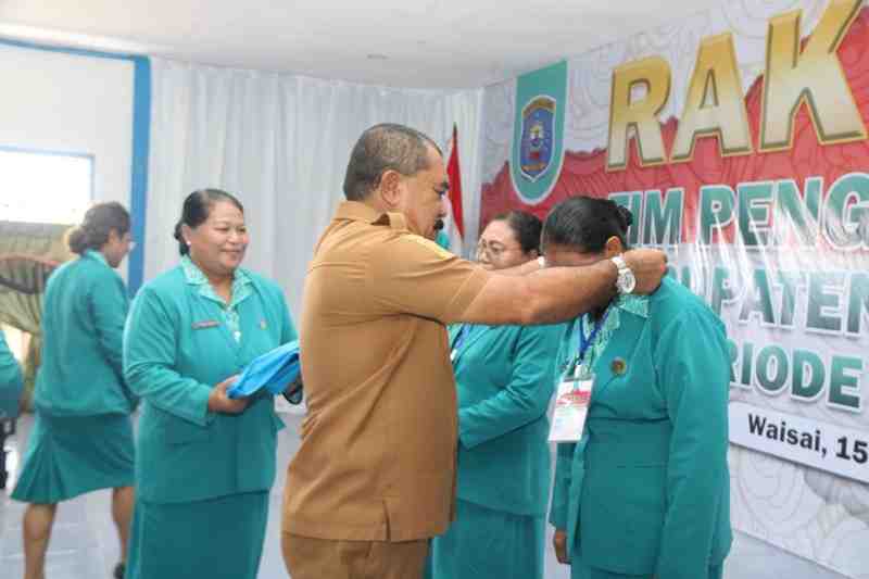 Pemkab Raja Ampat Perkuat Sinergi Pemberdayaan Keluarga melalui Rakerda TP-PKK 2025