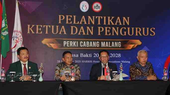 Wali Kota Malang Hadiri Pelantikan PERKI Cabang Malang