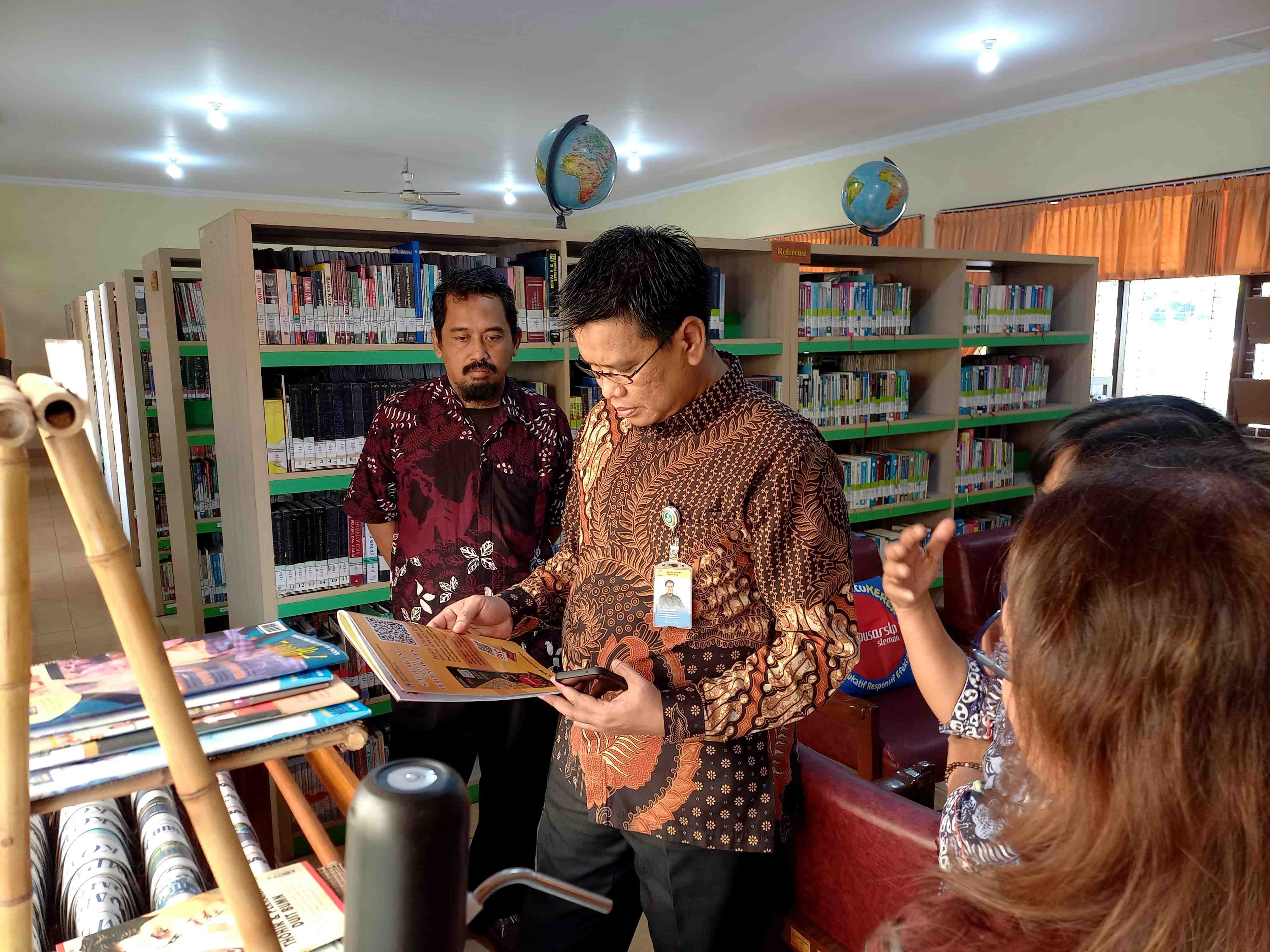 Sleman Paparkan Profil Perpustakaan Daerah dalam Proses Akreditasi Nasional