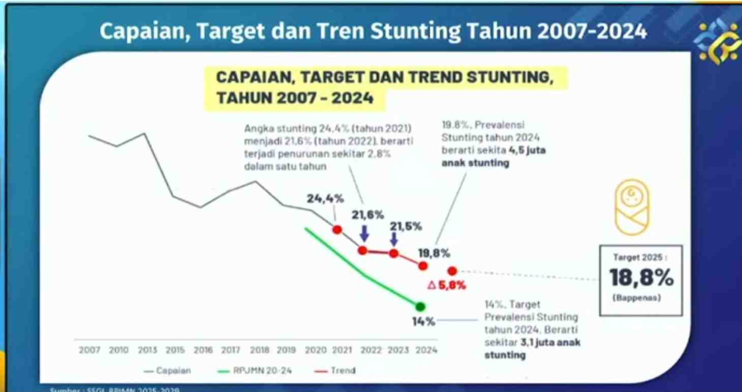Gerakan Orang Tua Asuh Cegah Stunting Selamatkan 1,5 Juta Keluarga Indonesia