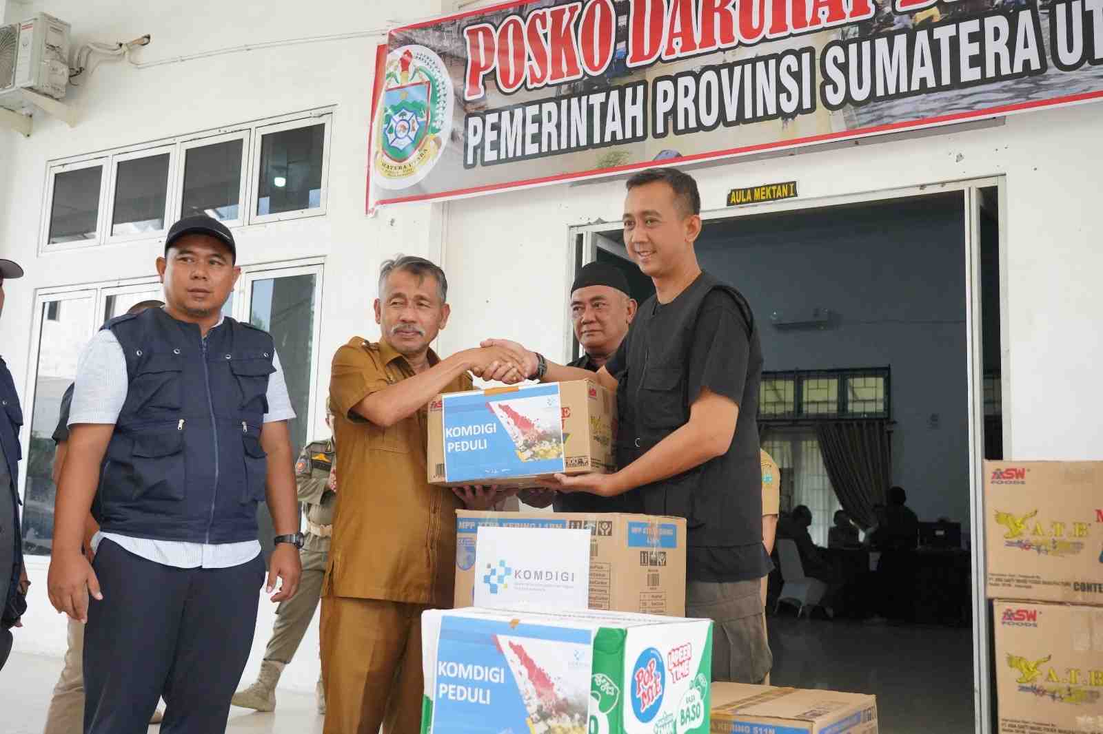 [Siaran Pers] Kemkomdigi Terus Pasok Kebutuhan Darurat Warga Terdampak