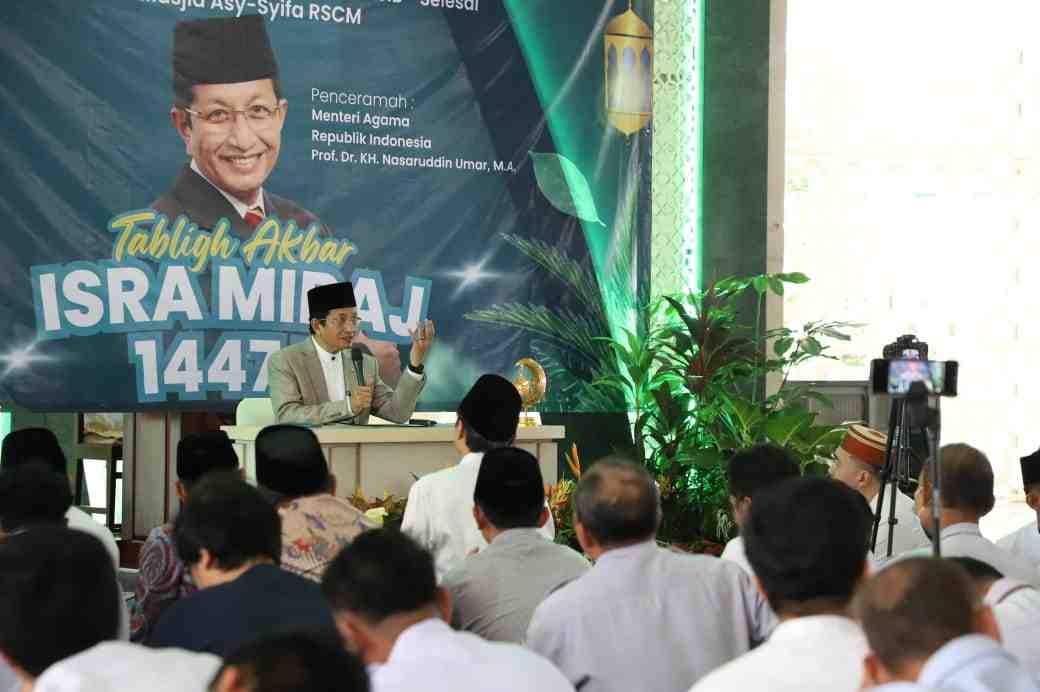 Menag Dorong Masjid Jadi Pusat Pemberdayaan Umat, Tak Sekadar Ruang Ibadah