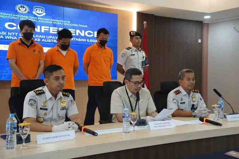 Imigrasi NTT Gagalkan Keberangkatan Tiga WNA ke Australia