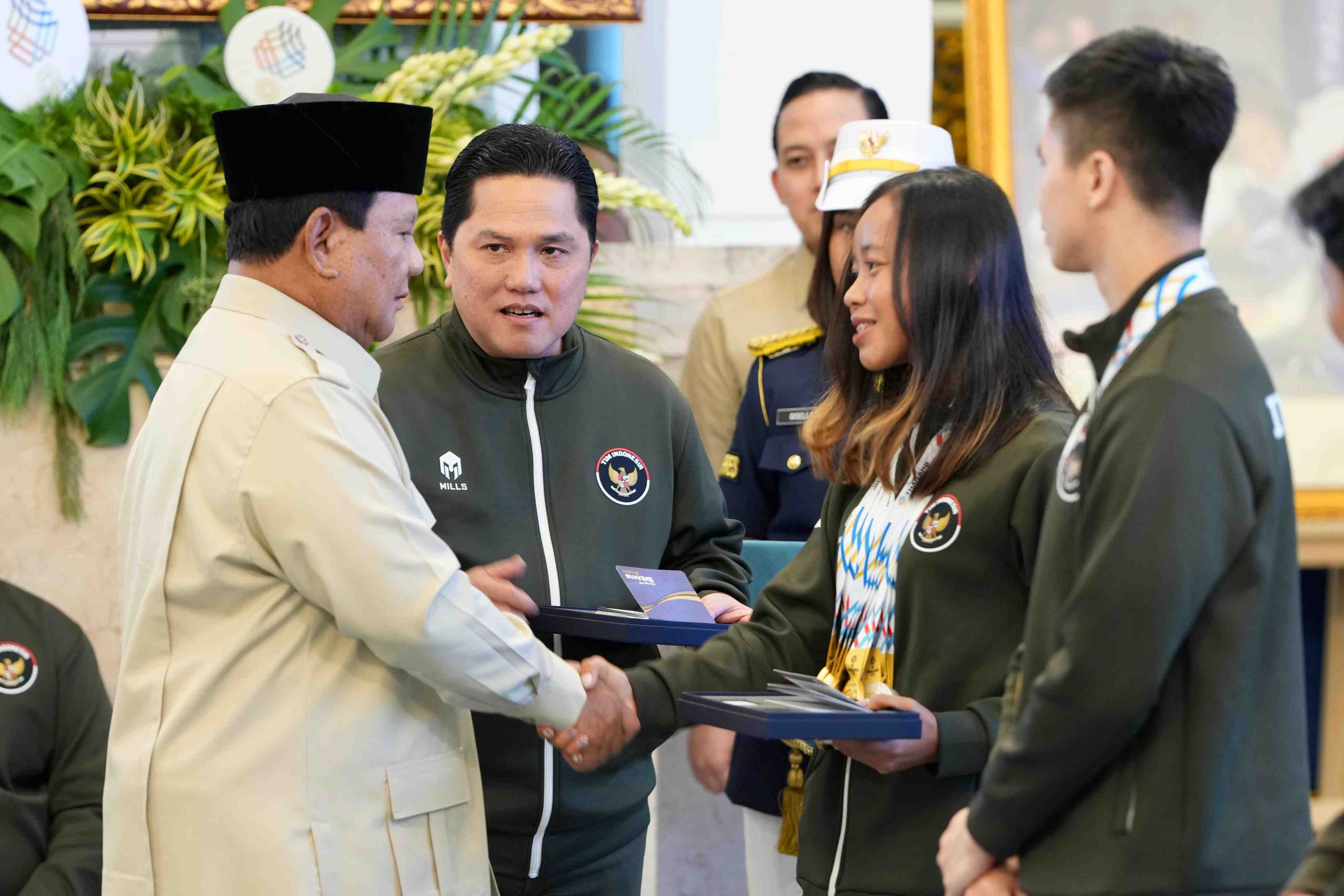 Presiden Prabowo Beri Bonus Rp1 Miliar untuk Peraih Emas SEA Games 2025