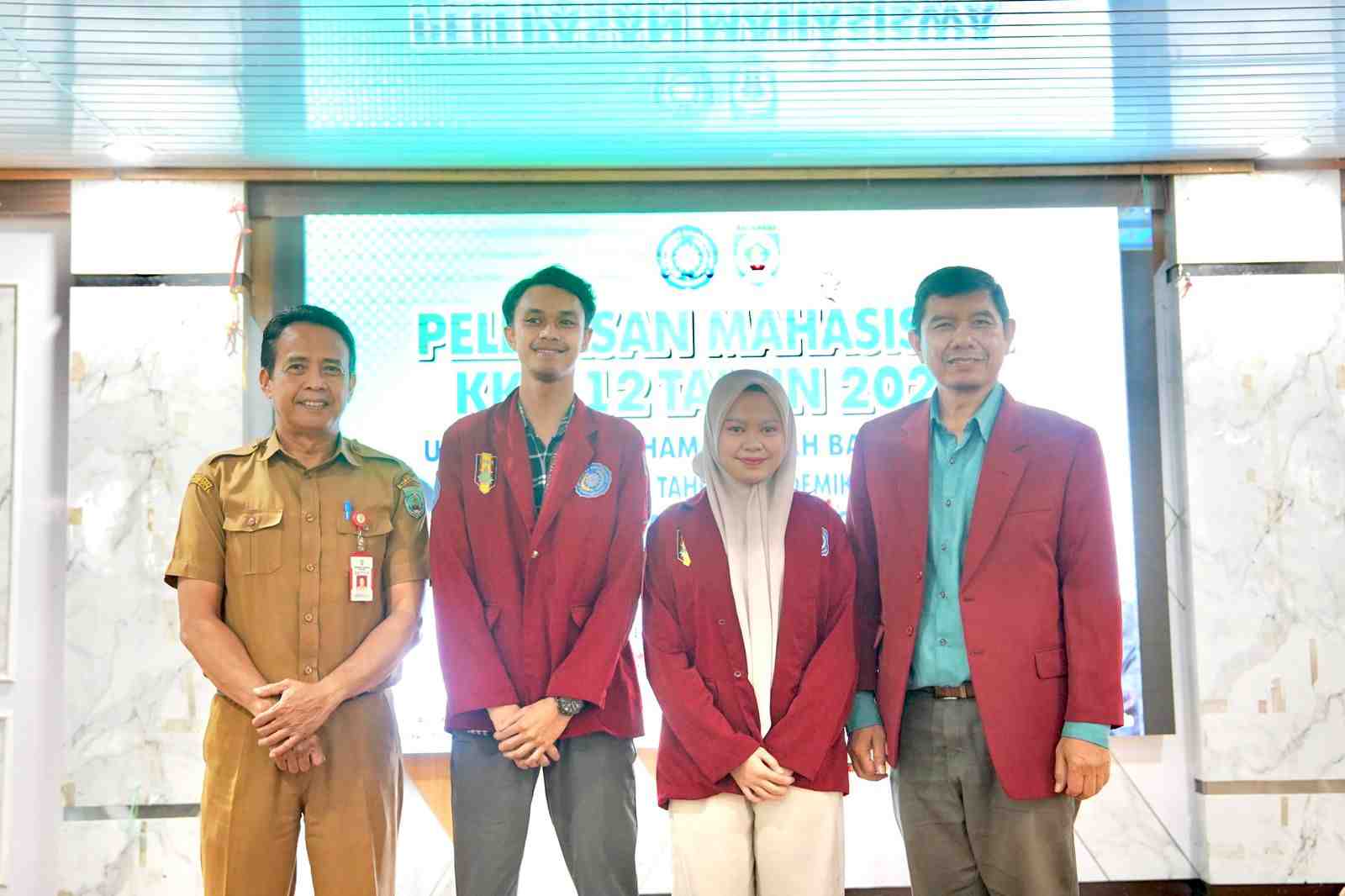 189 Mahasiswa UMB Laksanakan KKN ke-12 di Lima Kecamatan Balangan