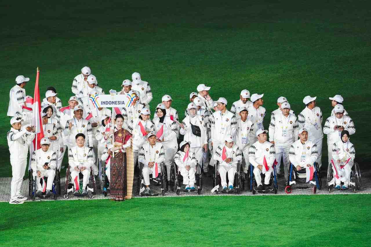 Indonesia Finis Runner-Up ASEAN Para Games 2025 Thailand