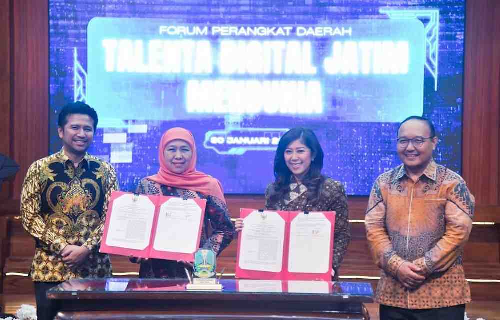 Kemkomdigi-Pemprov Jatim Perkuat Kerja Sama Pengembangan 19 Ribu Talenta Digital