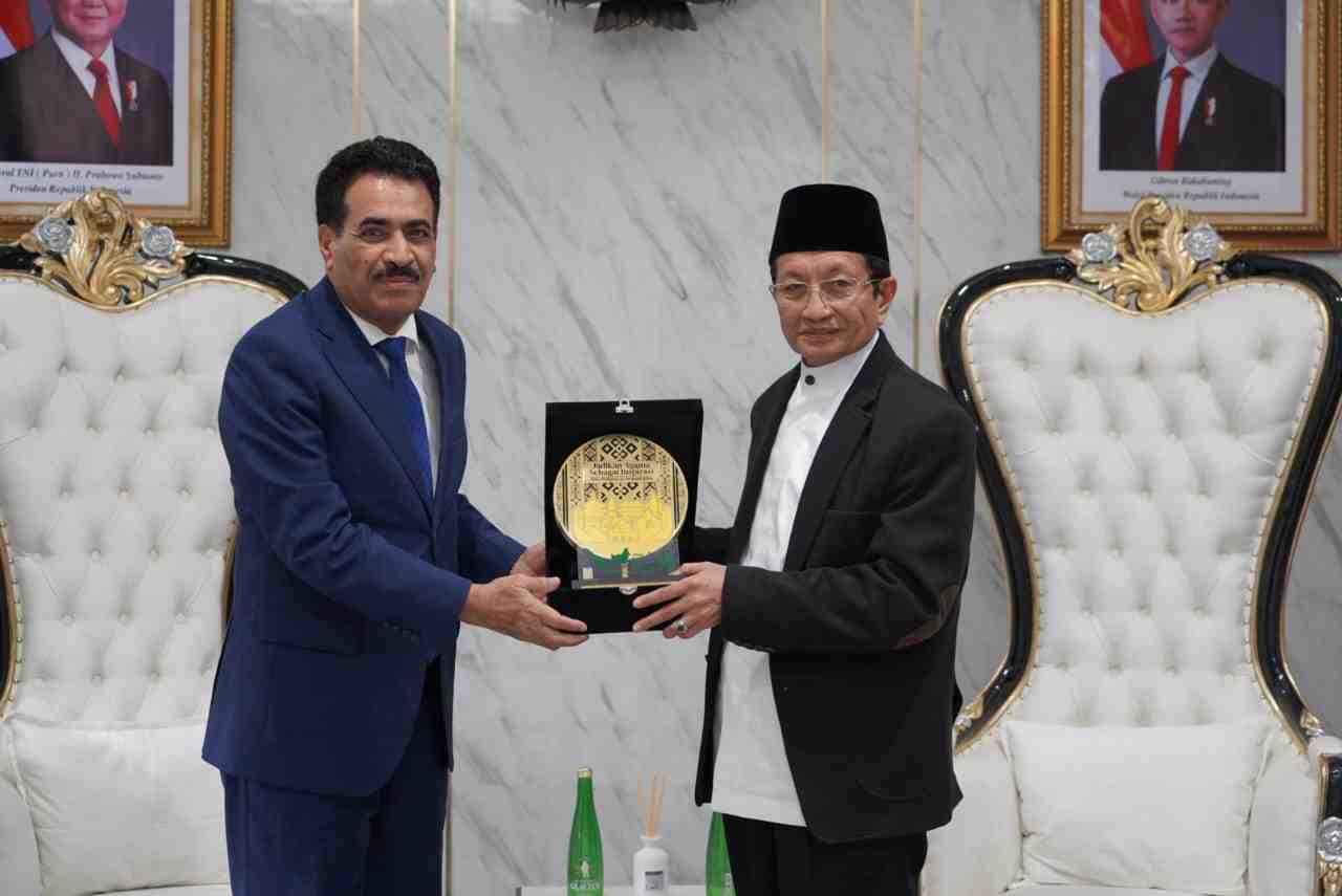 Menag-Dubes Yaman Bahas Stabilitas Kawasan dan Perlindungan 7.000 Pelajar Indonesia