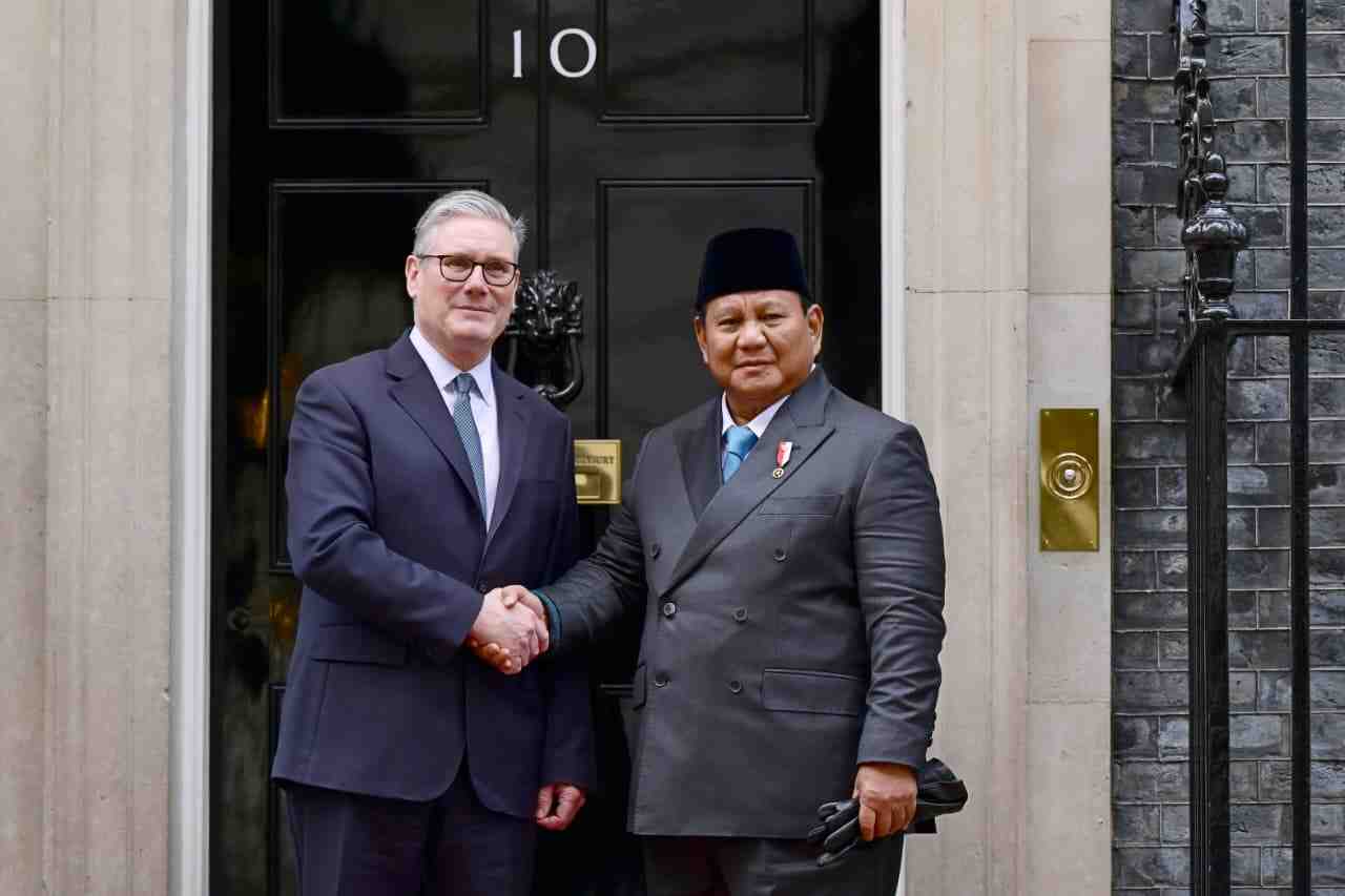 Presiden Prabowo Bertemu PM Inggris Keir Starmer, Perkuat Kemitraan Strategis Bilateral