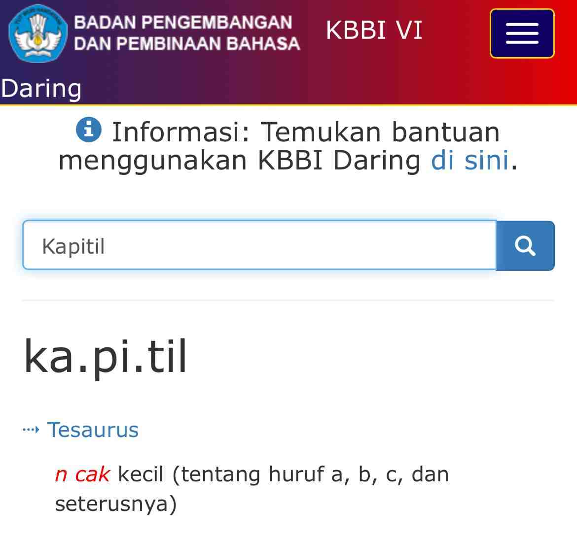 Pemutakhiran Oktober 2025, Entri KBBI Tembus 210.595 Kata