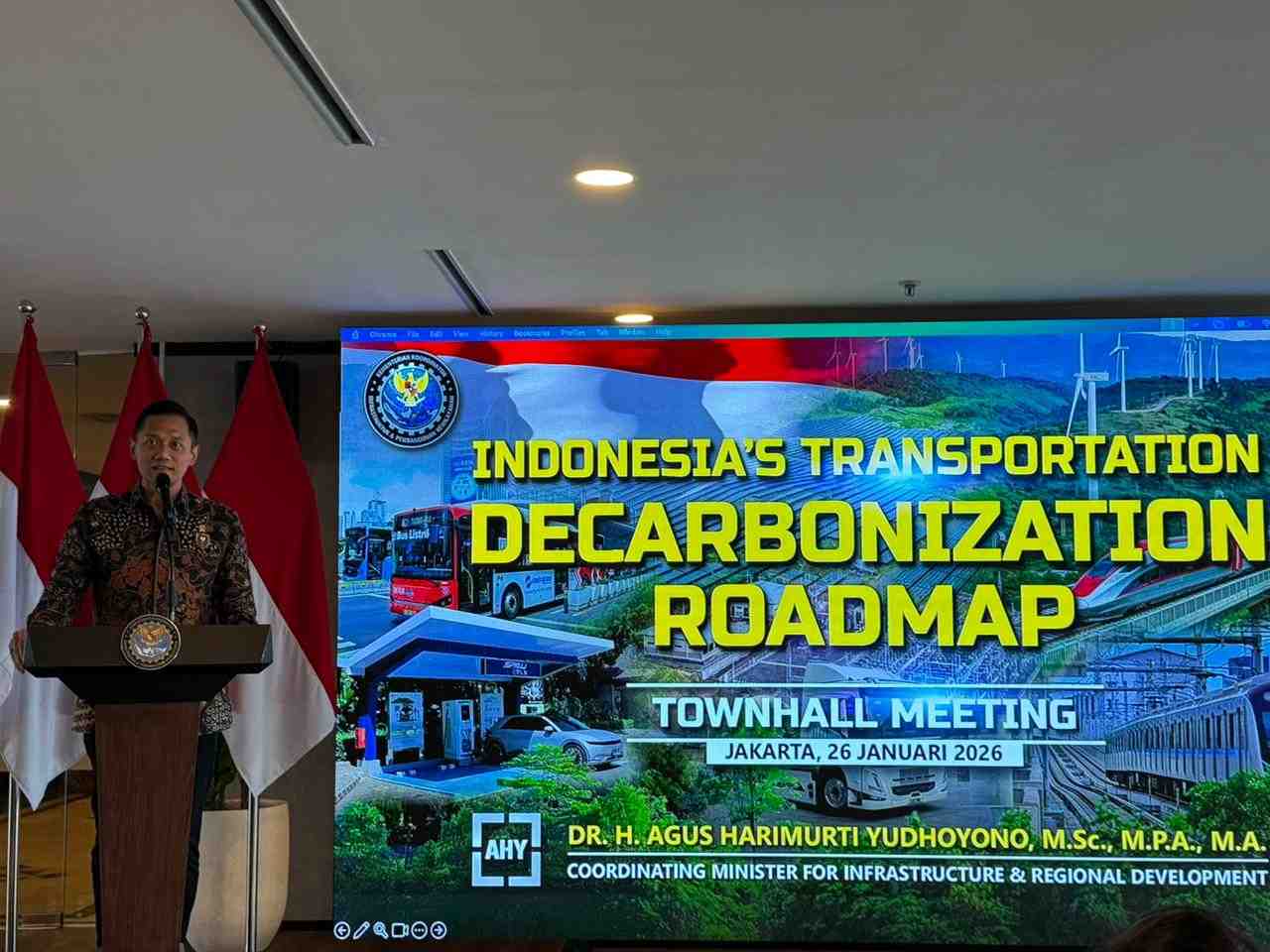 Indonesia Percepat Upaya Dekarbonisasi Transportasi