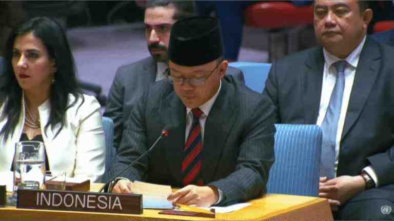 Sidang DK PBB: RI Peringatkan Krisis Kemanusiaan di Palestina  Akibat Tindakan Sepihak Israel