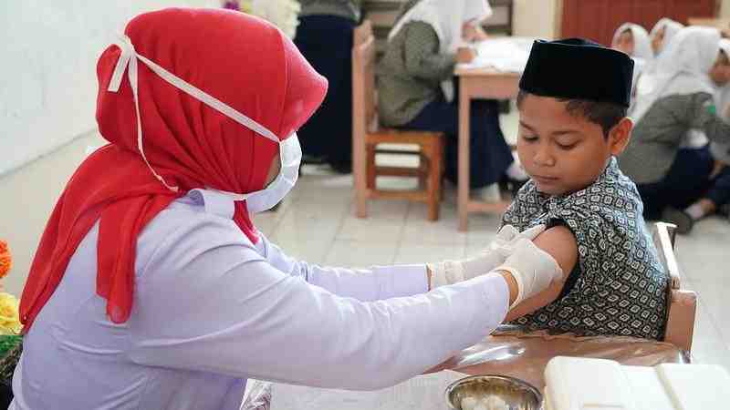 Kemenkes Perkuat Deteksi Dini dan Cakupan Imunisasi Campak
