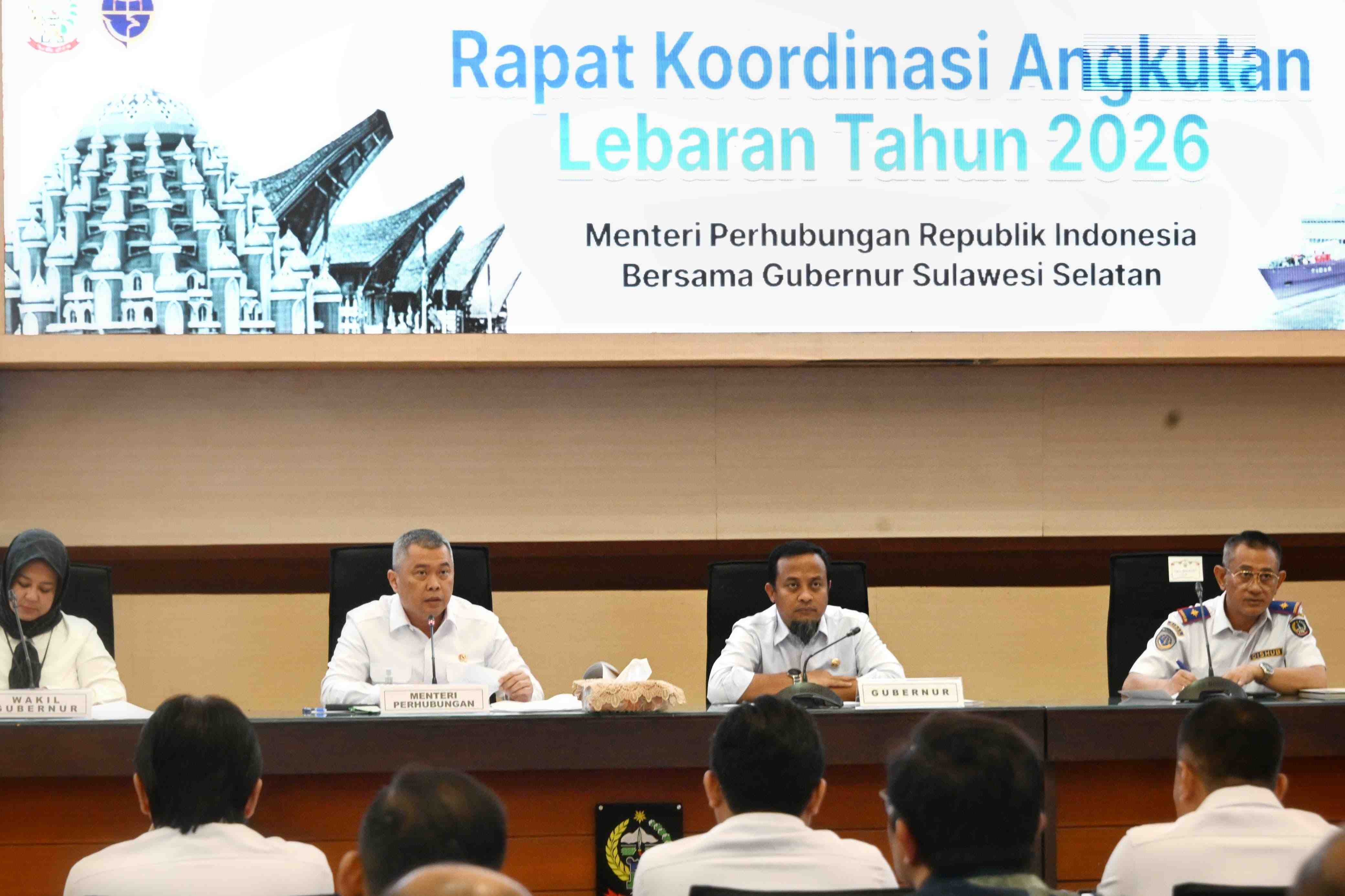 Menhub Koordinasi dengan Gubernur Sulsel, Antisipasi Lonjakan 5,36 Juta Pemudik ke Sulsel