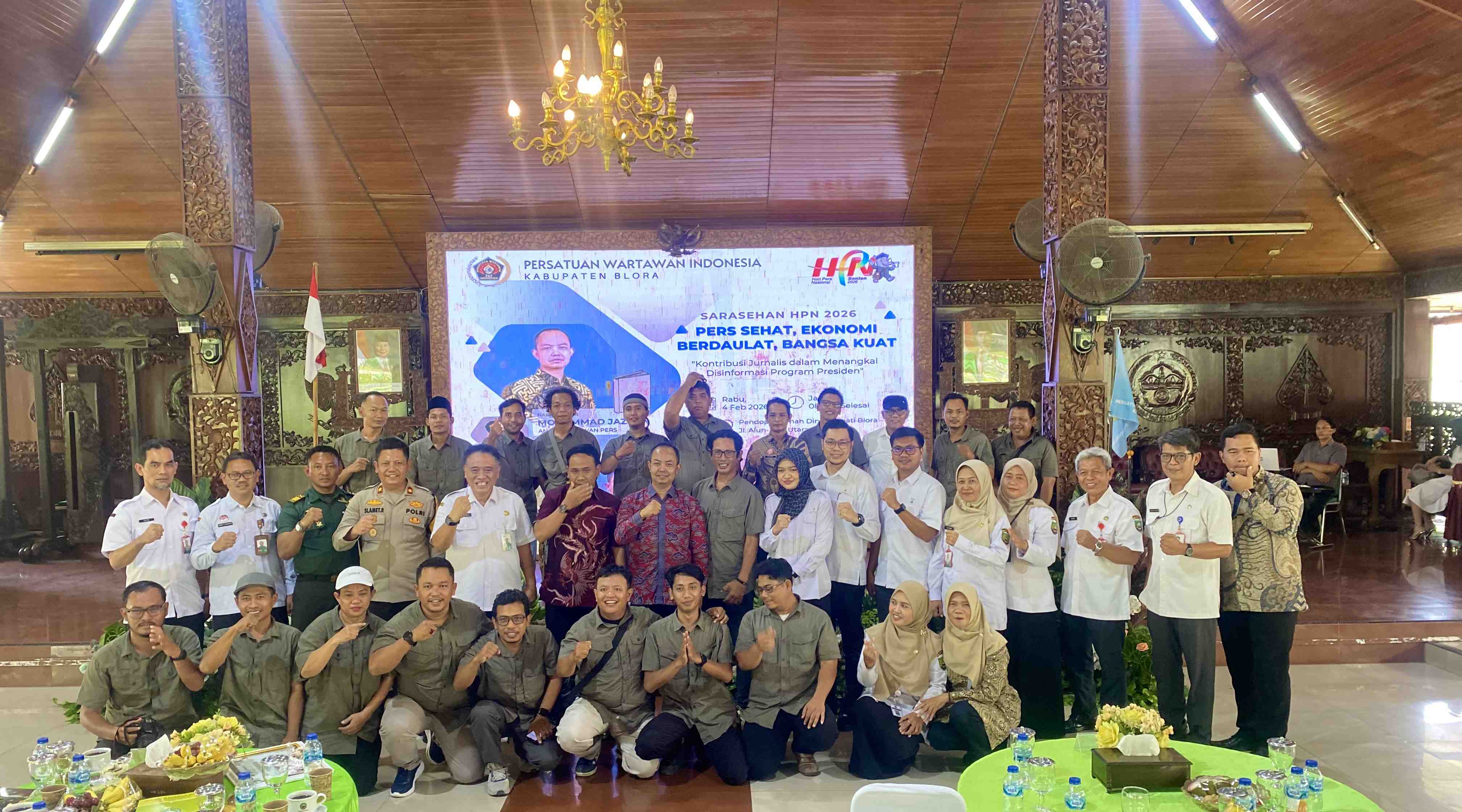 Perkuat Peran Pers, Blora Gelar Forum Tangkal Disinformasi Program Presiden