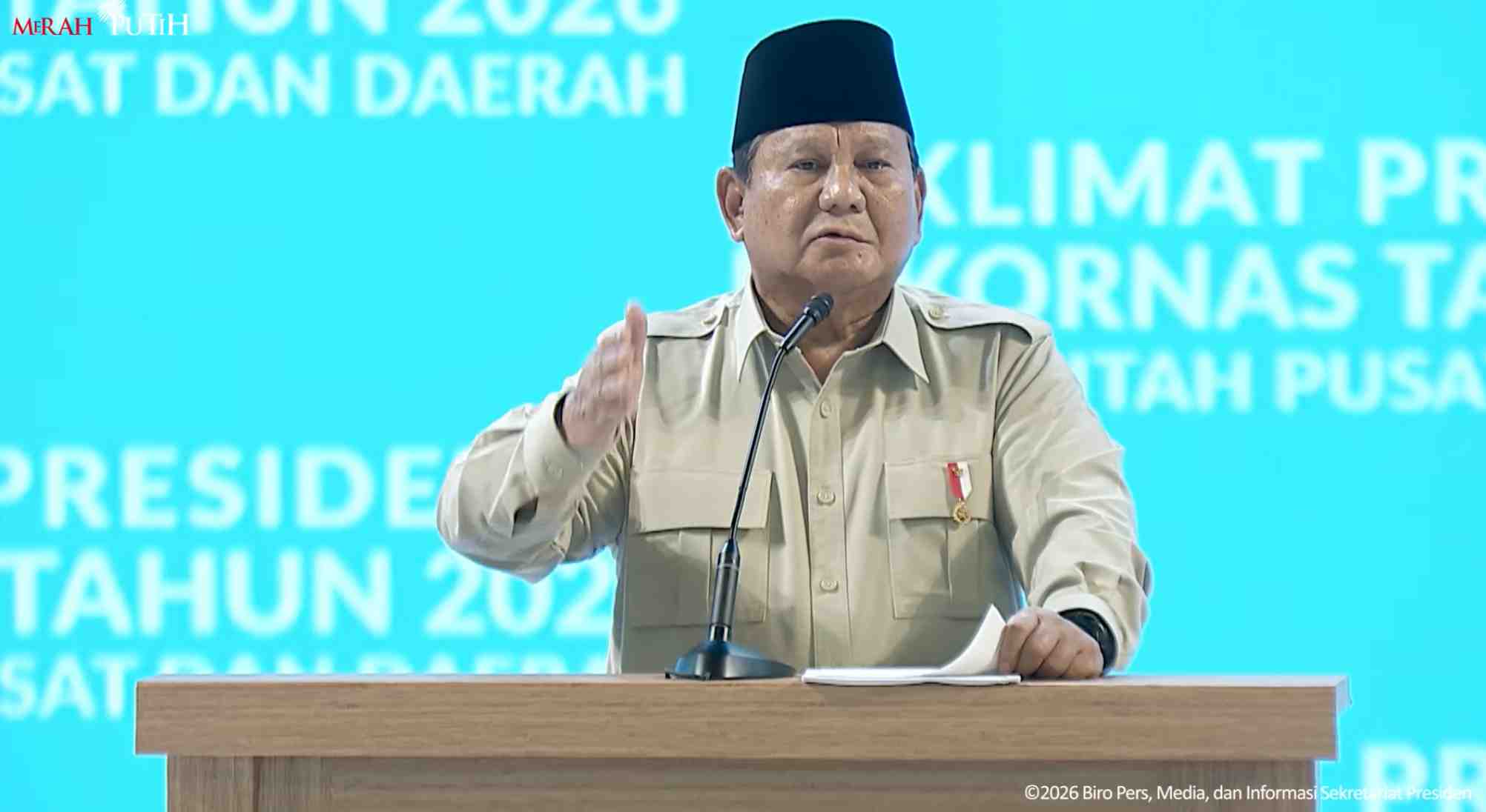 Prabowo Subianto: Kemiskinan Harus Dihapus dari Bumi Indonesia