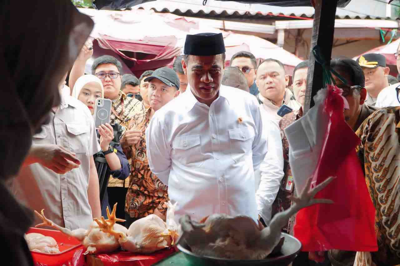 Pantau Kenaikan Harga, Mentan Langsung Sidak ke Pasar