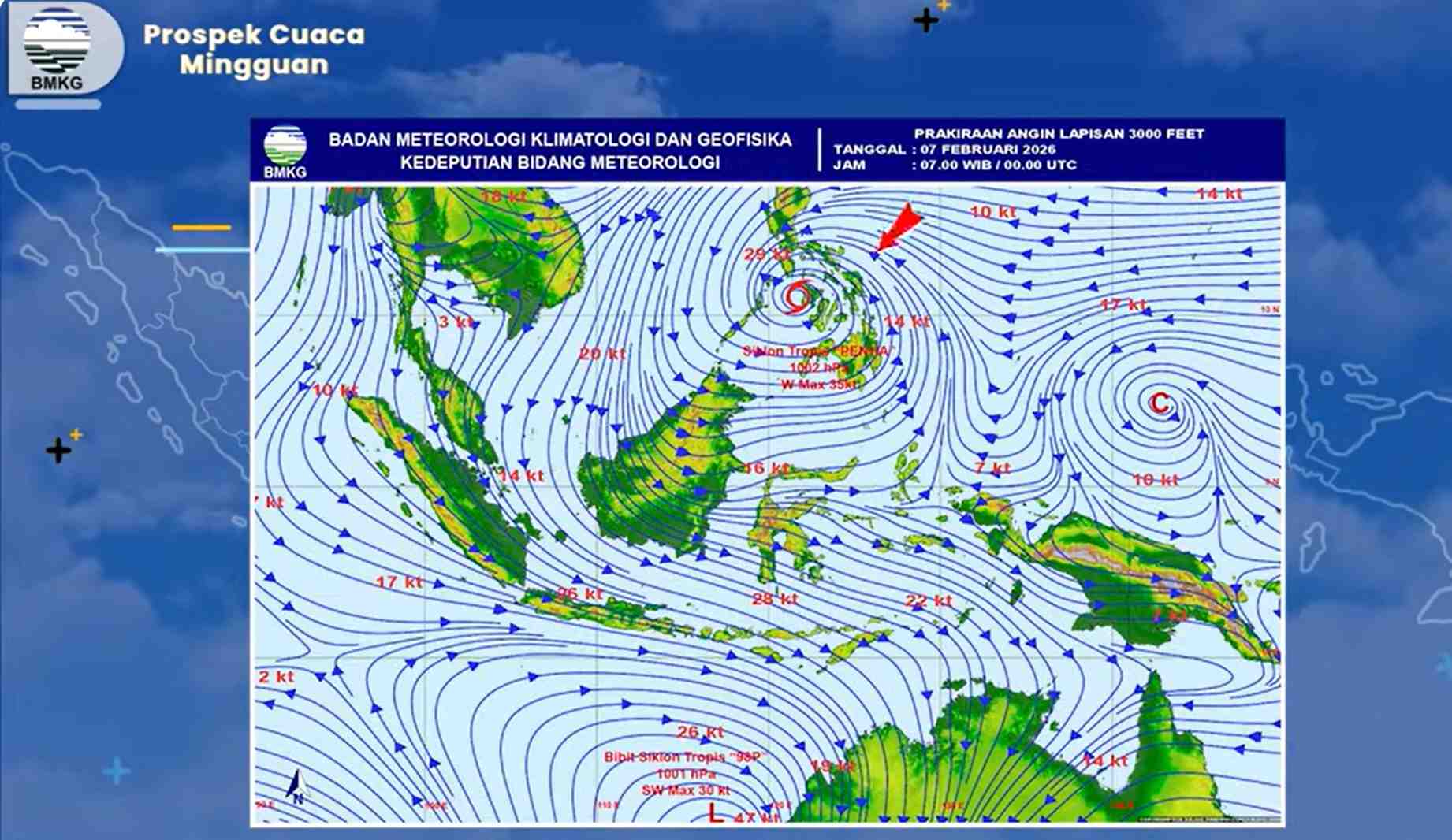 Hujan Lebat Masih Mengintai Sejumlah Wilayah hingga 12 Februari 2026